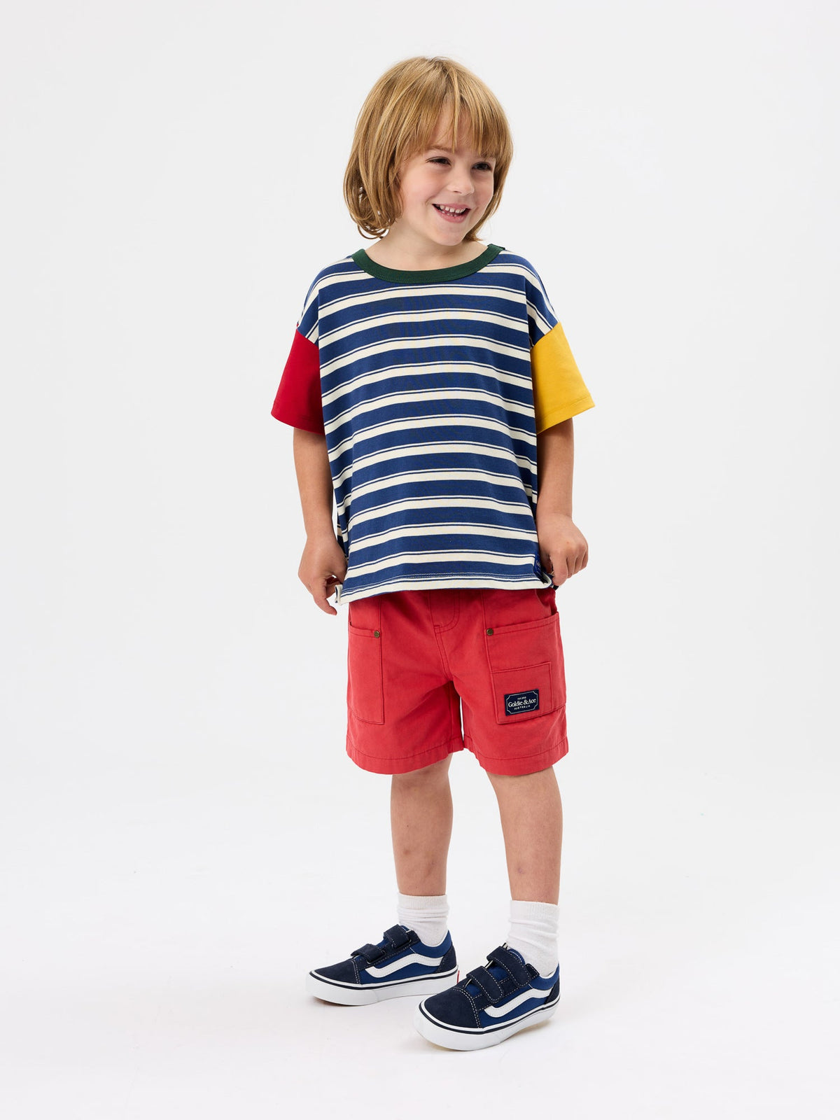 Goldie & Ace Oversized Stripe T-shirt
