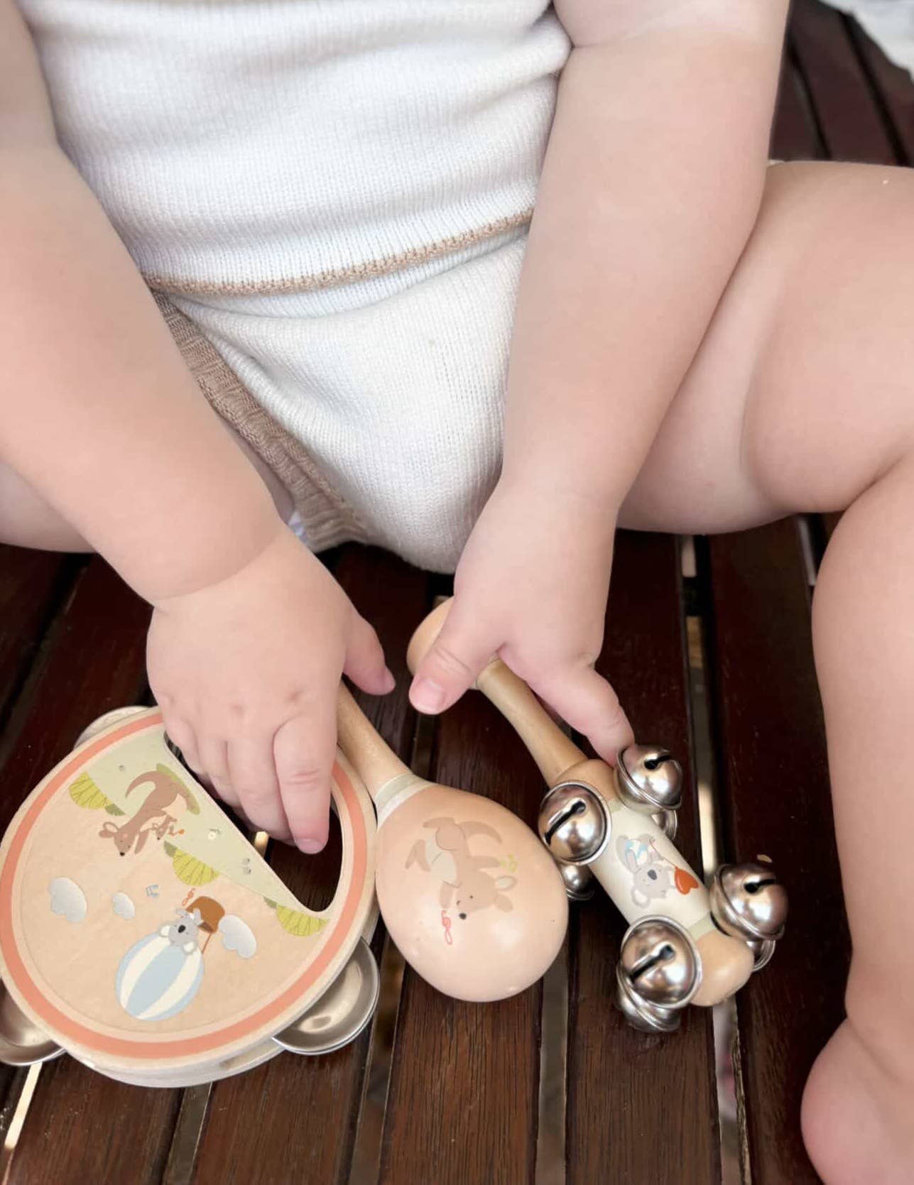 Onya Kids KoKo's Music Adventure Wooden Music 3 pcs Set
