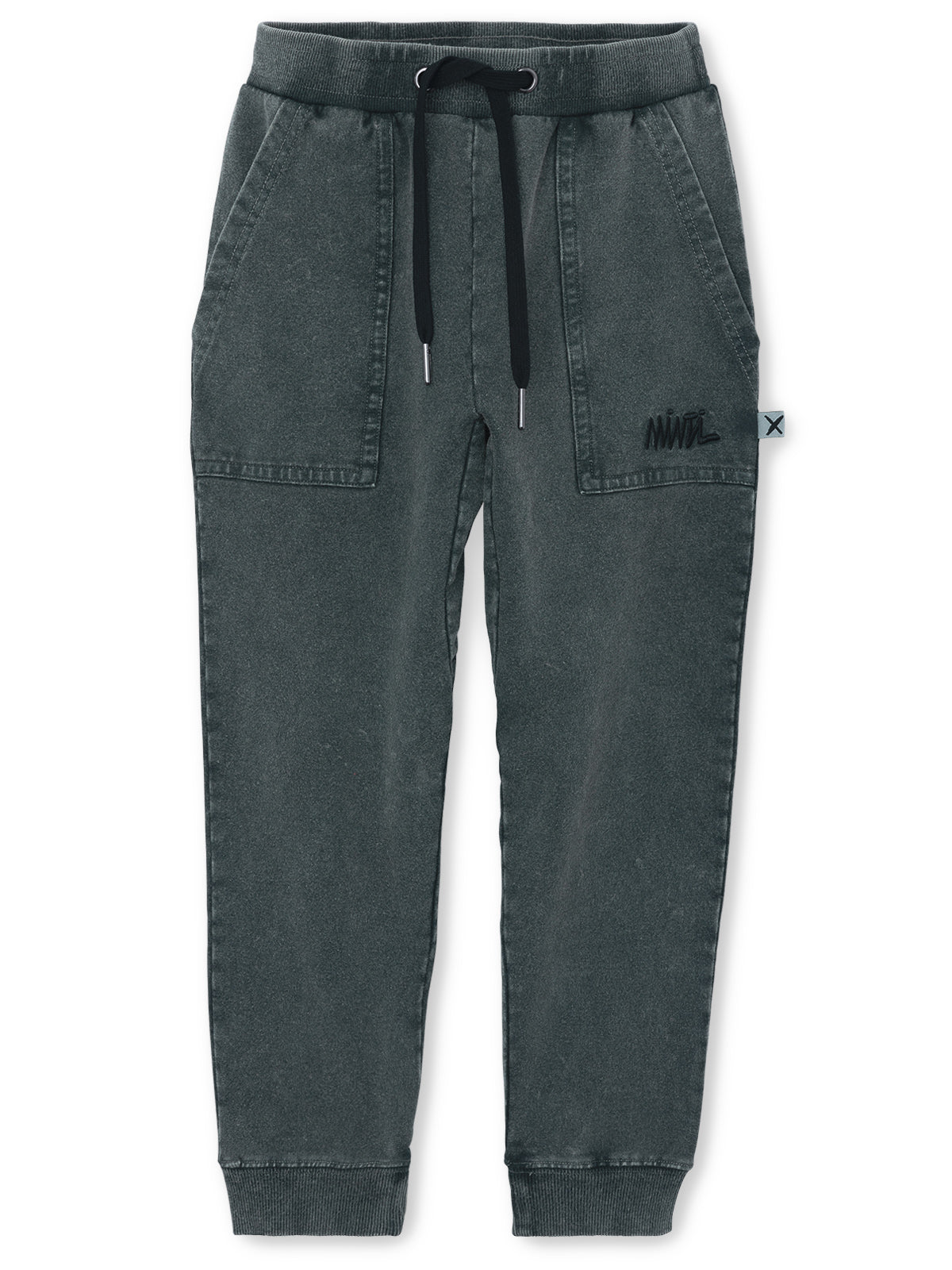 Minti blasted stow Trackies in olive green