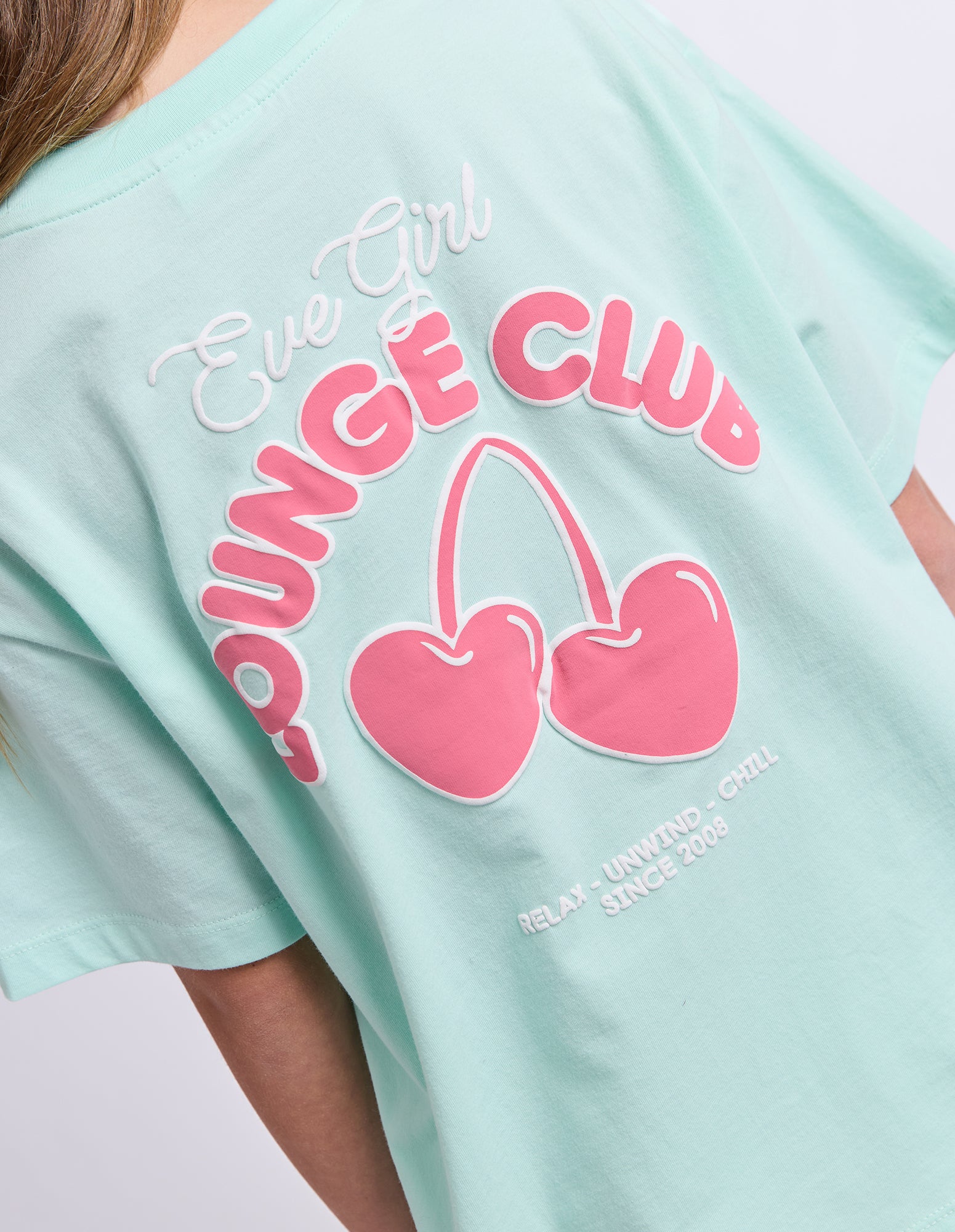 Eve Girl Lounge Club Tee in mint