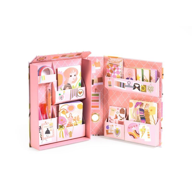 Djeco Tinou Stationery Cabinet Fashion Themed