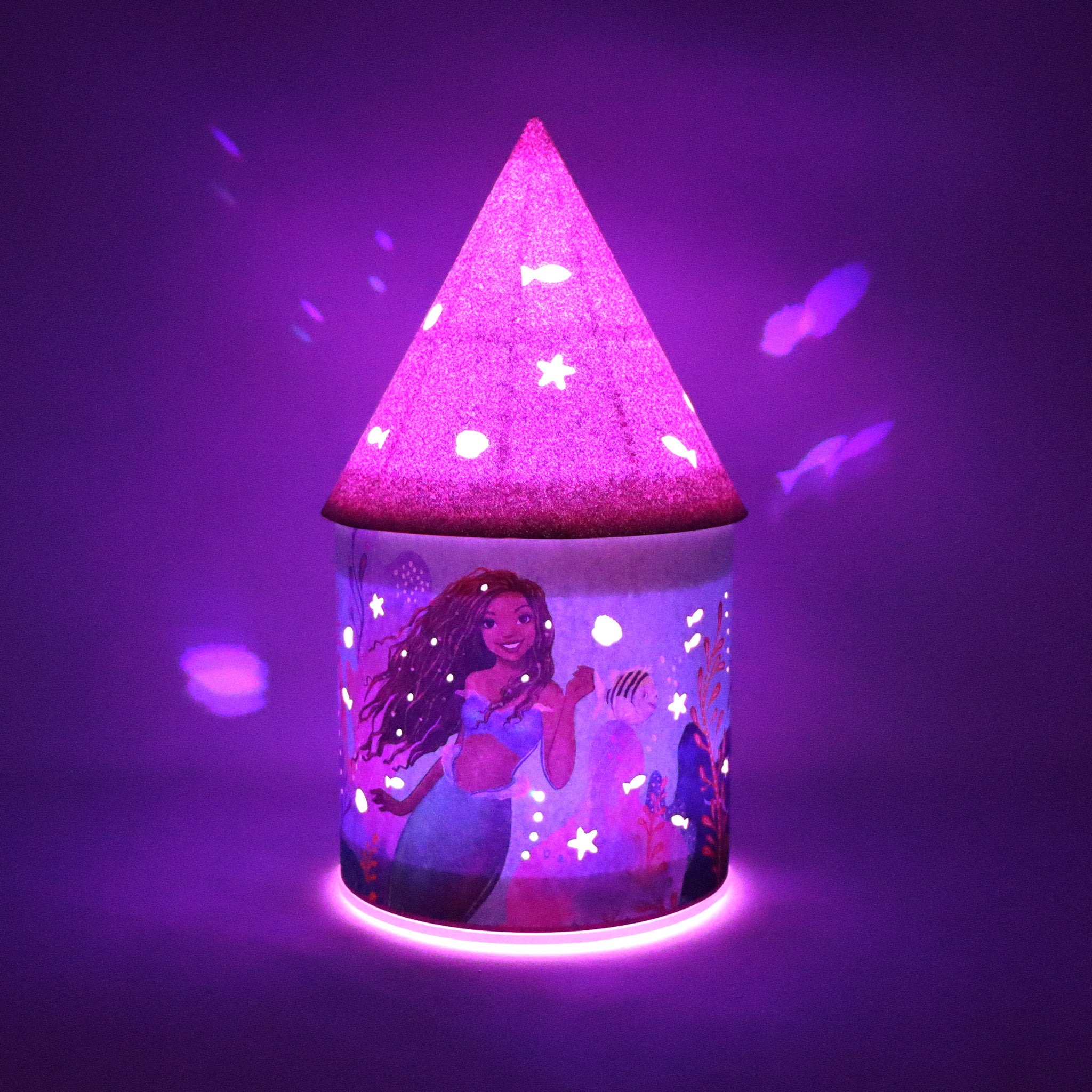 Pink Poppy Disney The Little Mermaid LED Colour Changing Lantern
