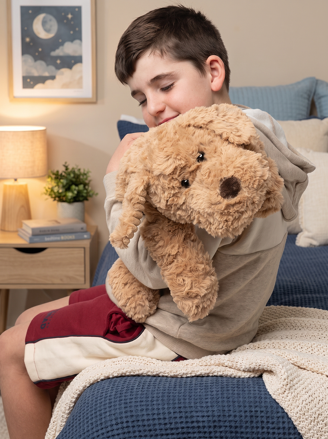 Sensory Sprouts Mini & Me Weighted Plush Puppy Peace