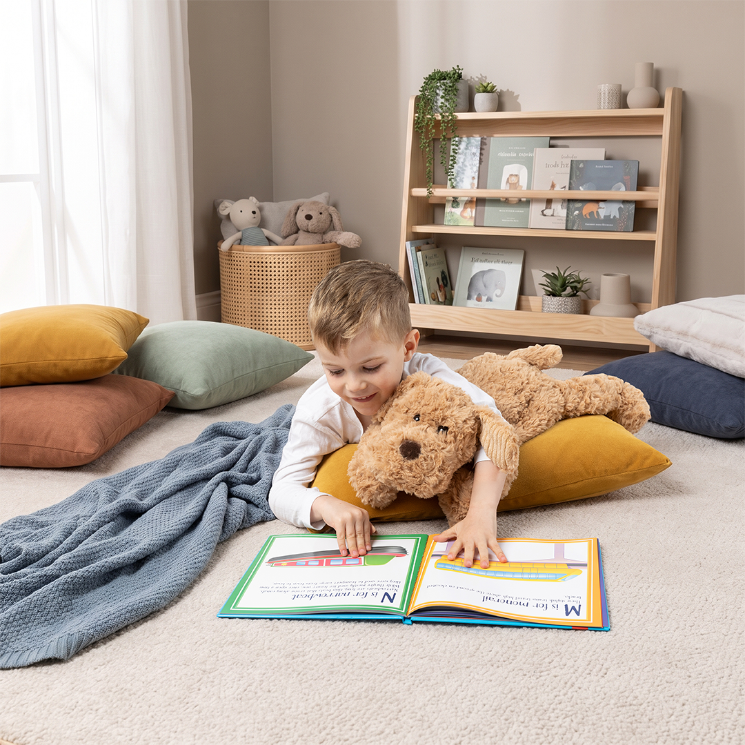 Sensory Sprouts Mini & Me Weighted Plush Puppy Peace