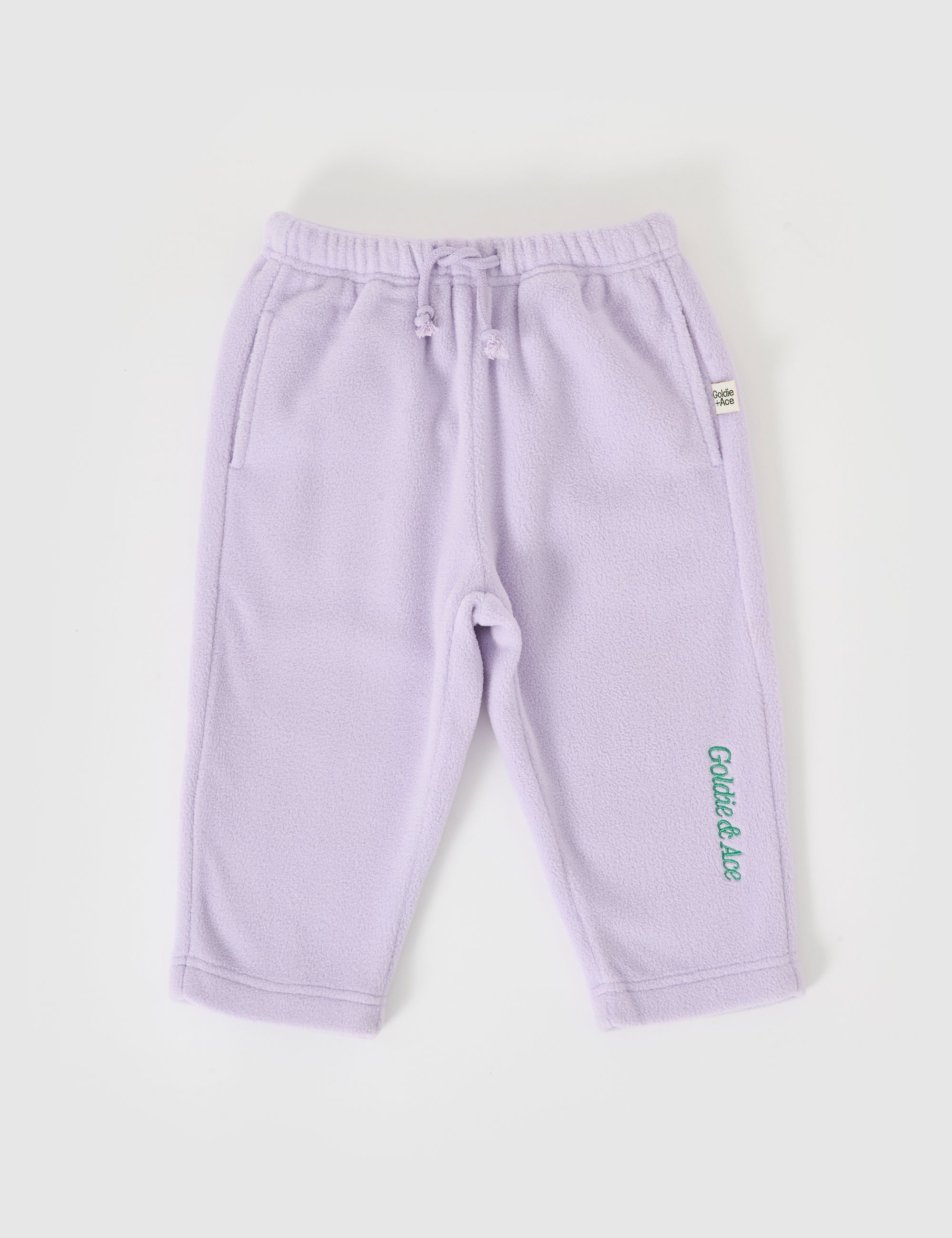 Goldie & Ace Bobbi polar fleece sweatpants lilac