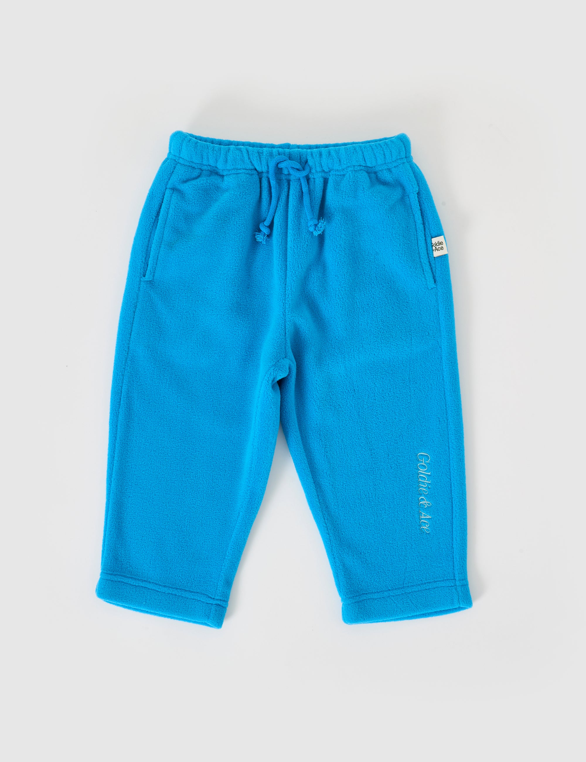 Goldie & Ace Bobbi polar fleece sweatpants lake in blue
