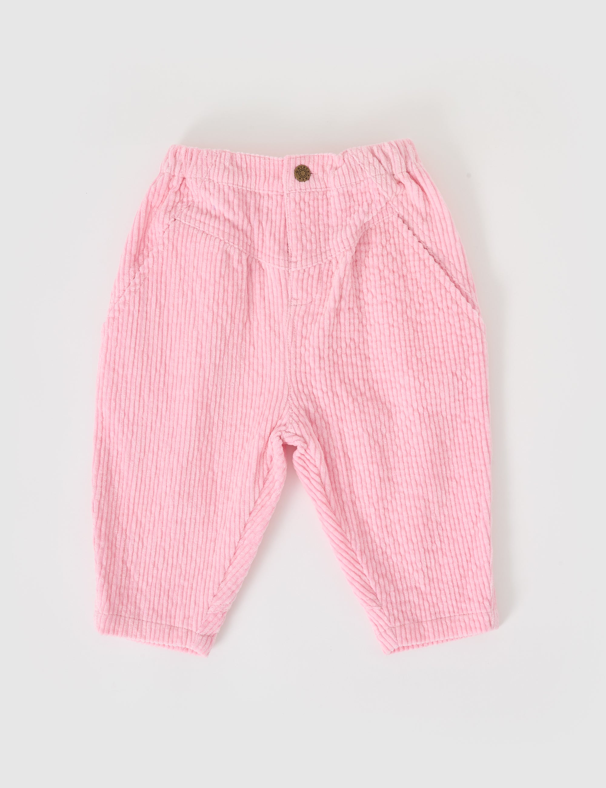 Goldie & Ace Nora Corduroy Pant in Sweet Pea Pink