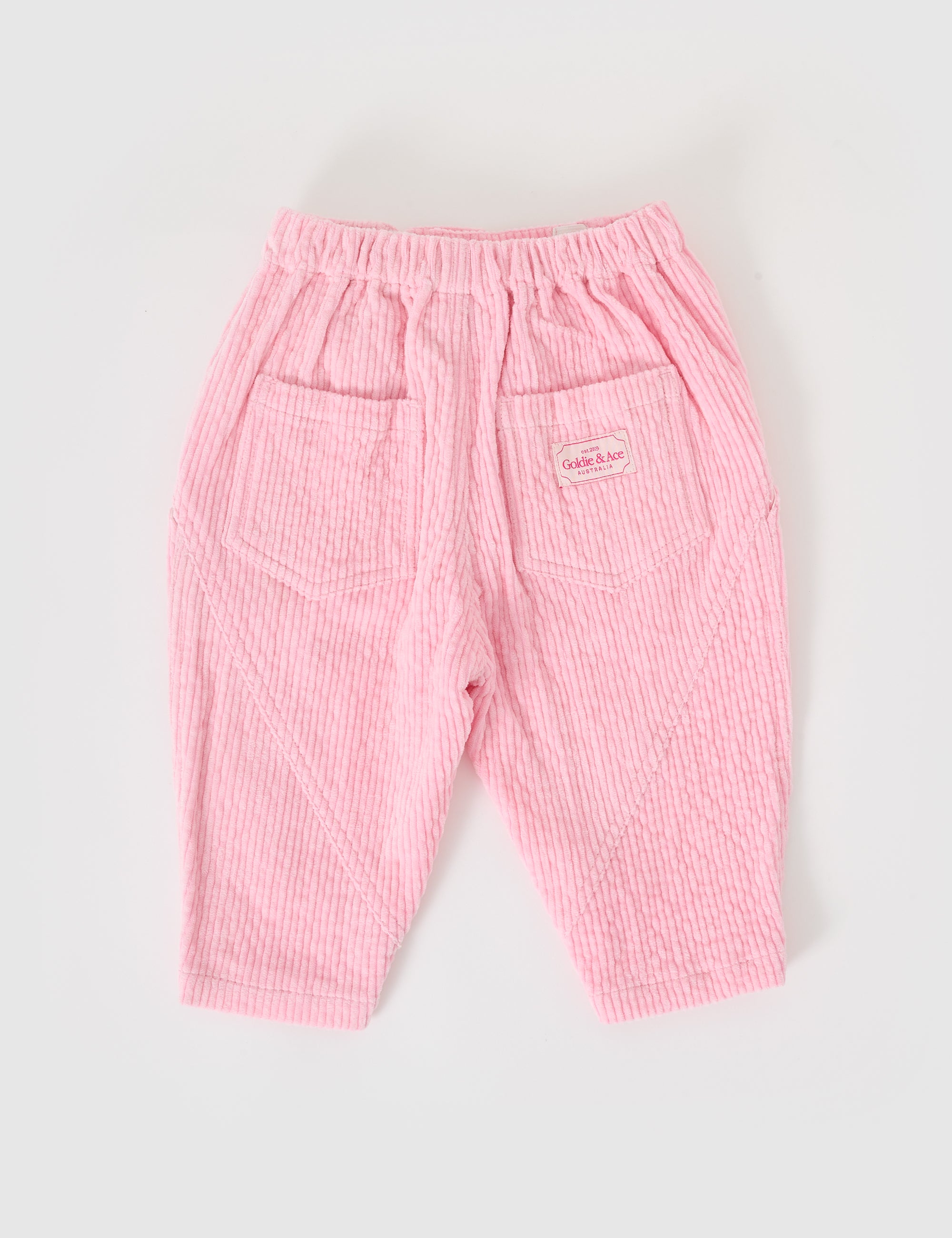 Goldie & Ace Nora Corduroy Pant in Sweet Pea Pink