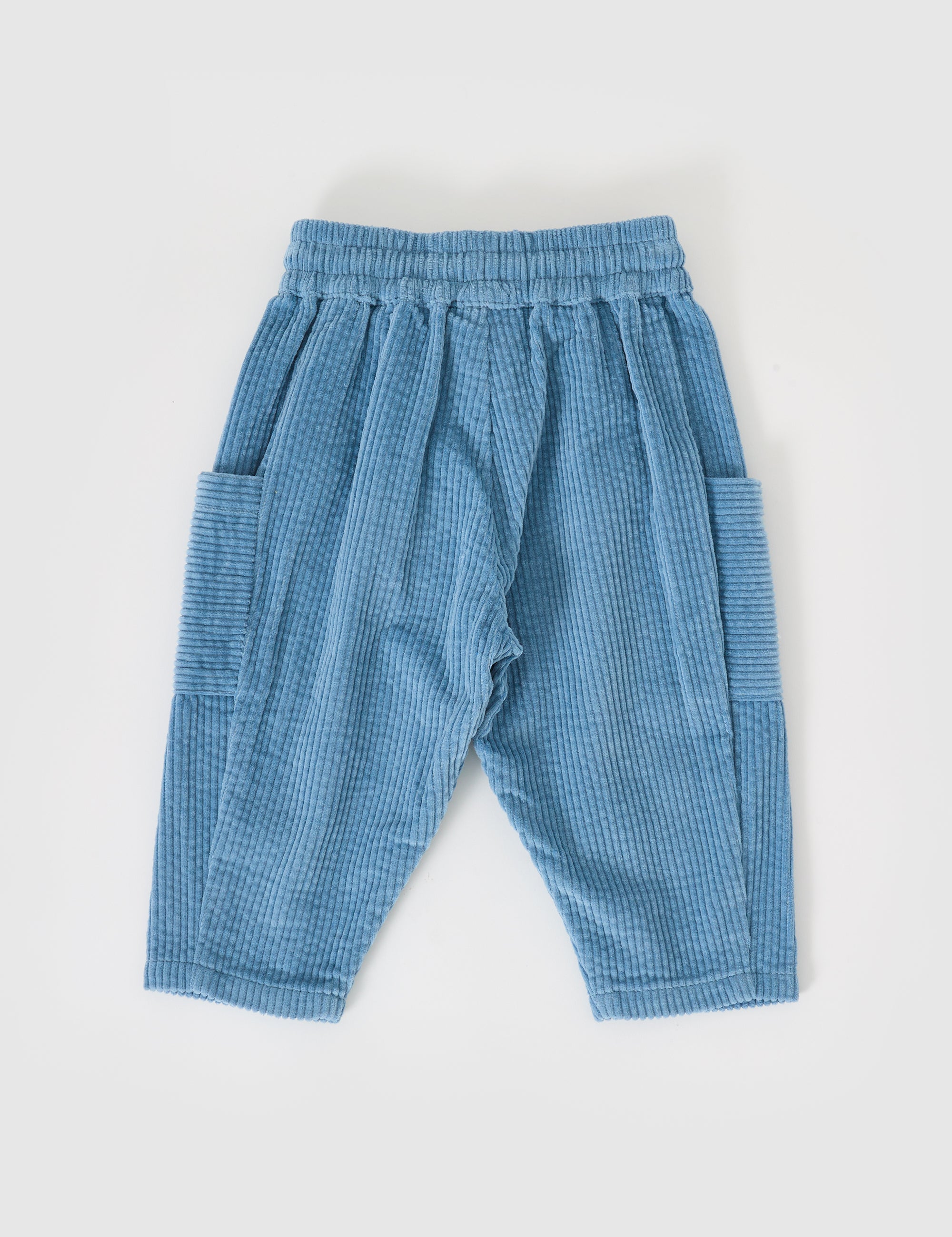 Goldie & Ace Kit Corduroy Pocket Pant in Duck Egg