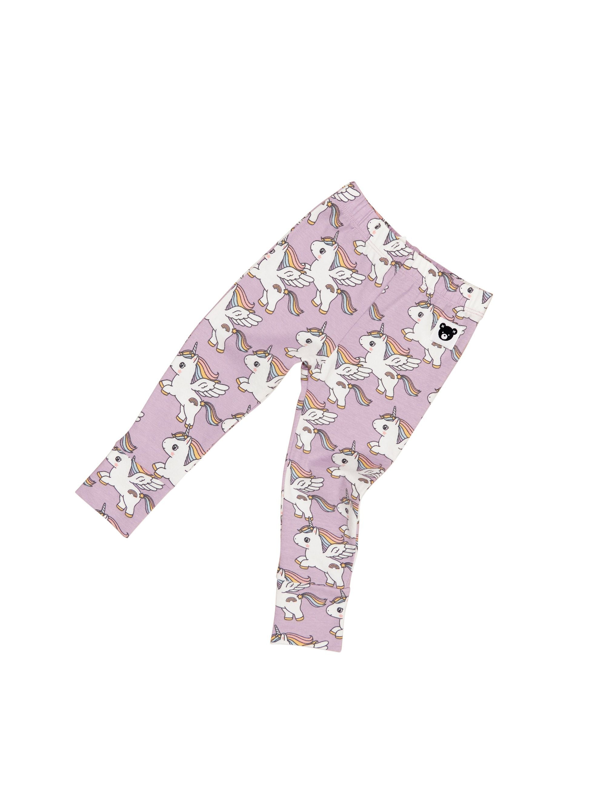 Huxbaby Magical Unicorn Legging Orchid Multi in Purple