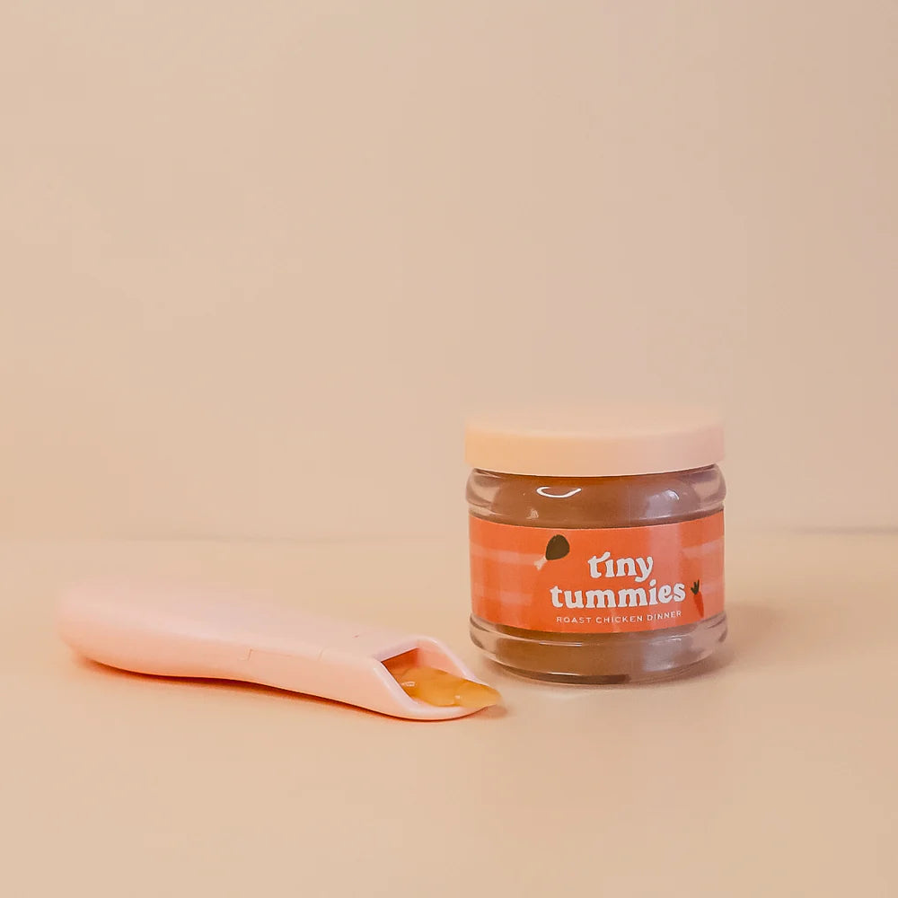 Tiny Harlow Food roast chicken dinner food jar and spoon set