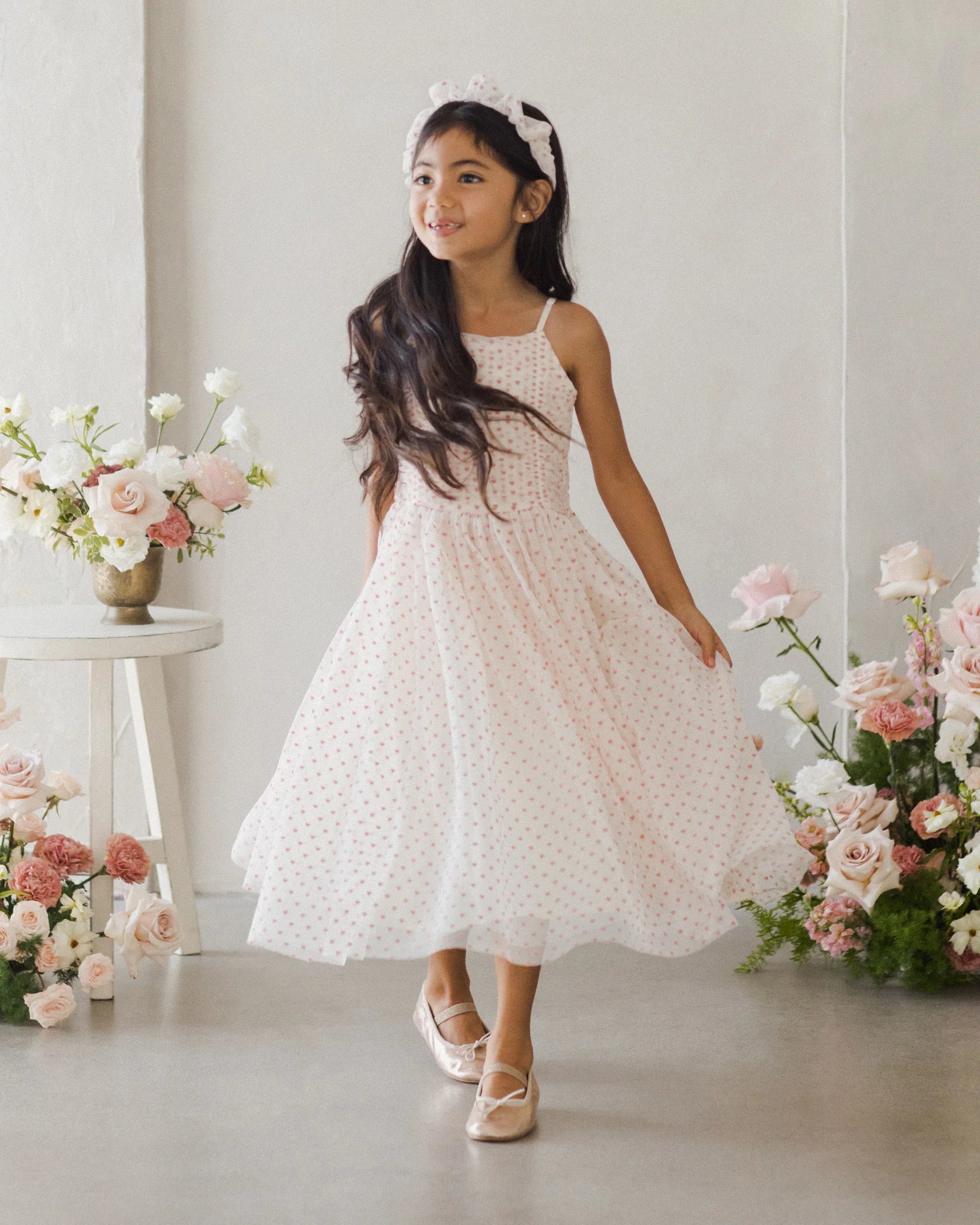 Noralee Witley Dress in pink hearts