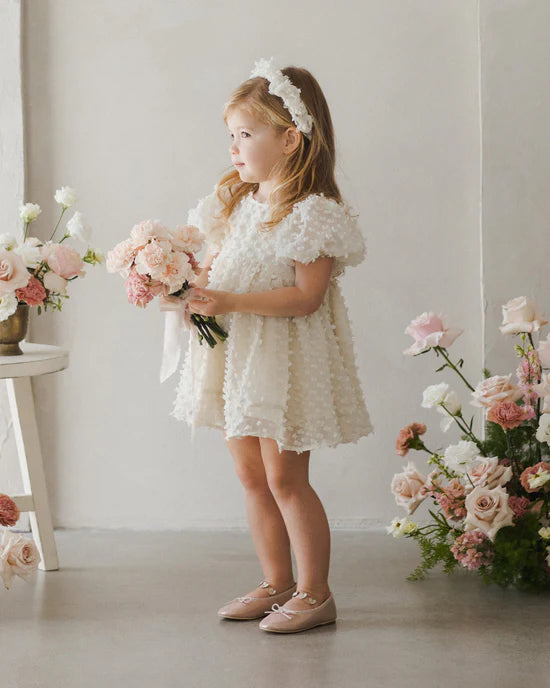 Noralee Luna Dress Ivory in Cream
