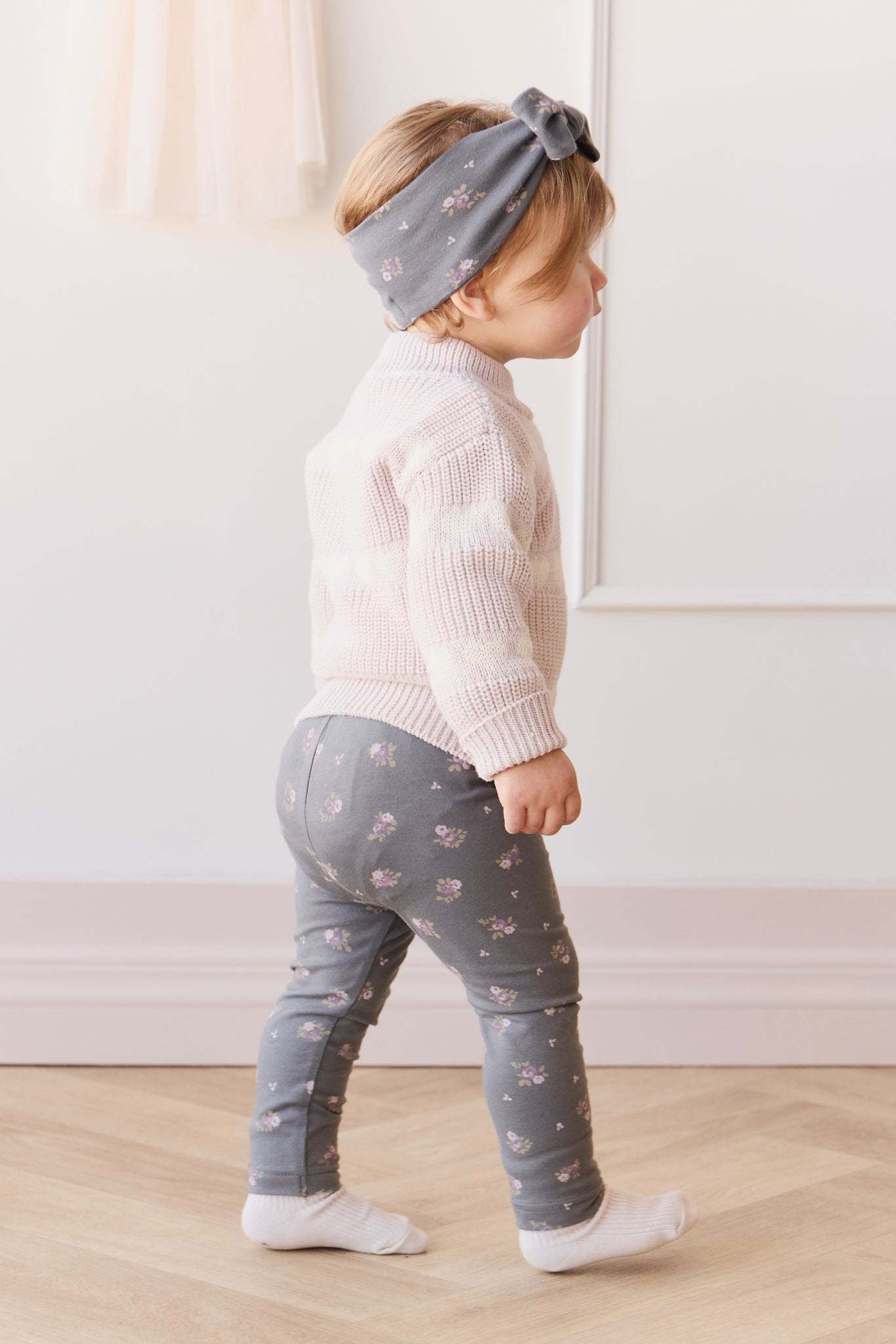 Jamie Kay Organic Cotton Everyday Legging - Simone Lava in Grey