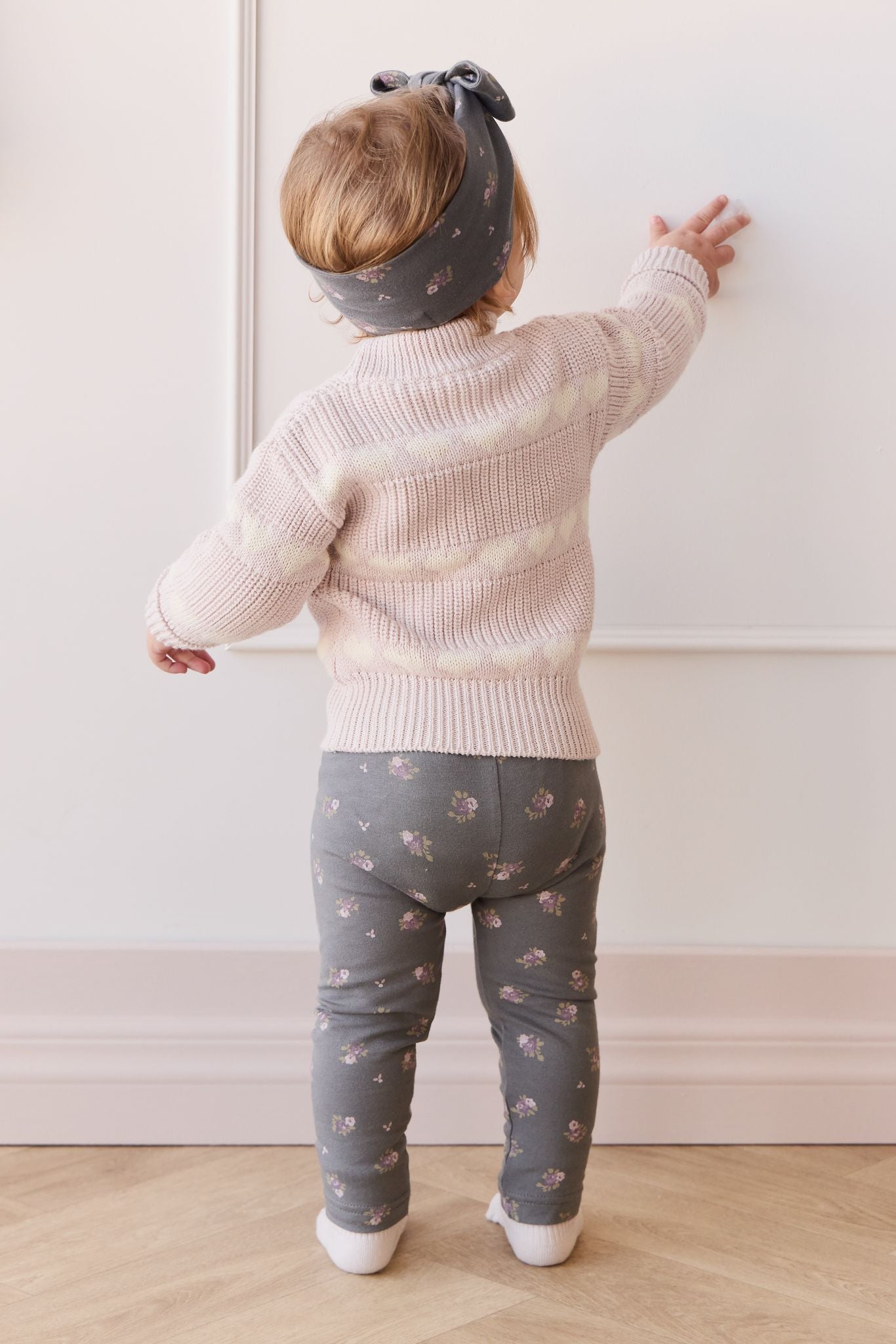 Jamie Kay Organic Cotton Everyday Legging - Simone Lava in Grey