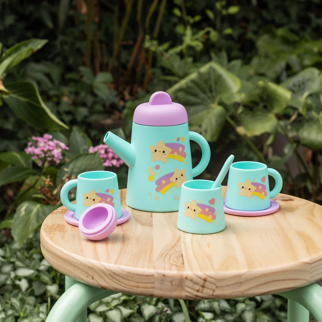 Tiger Tribe Silicone Tea Set - Starlight Party
