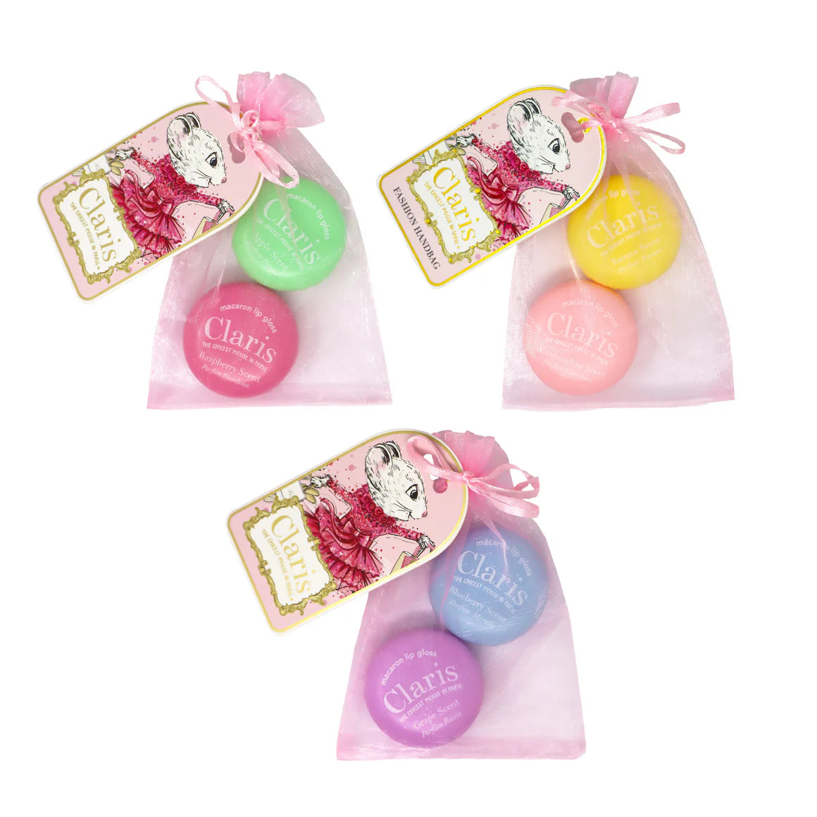 Pink Poppy Claris Macaron Lip-Gloss