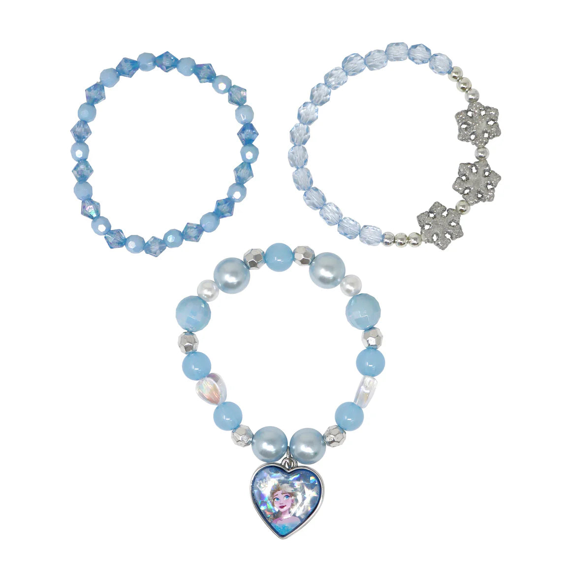 Pink Poppy Frozen Elsa Bracelet Set of 3