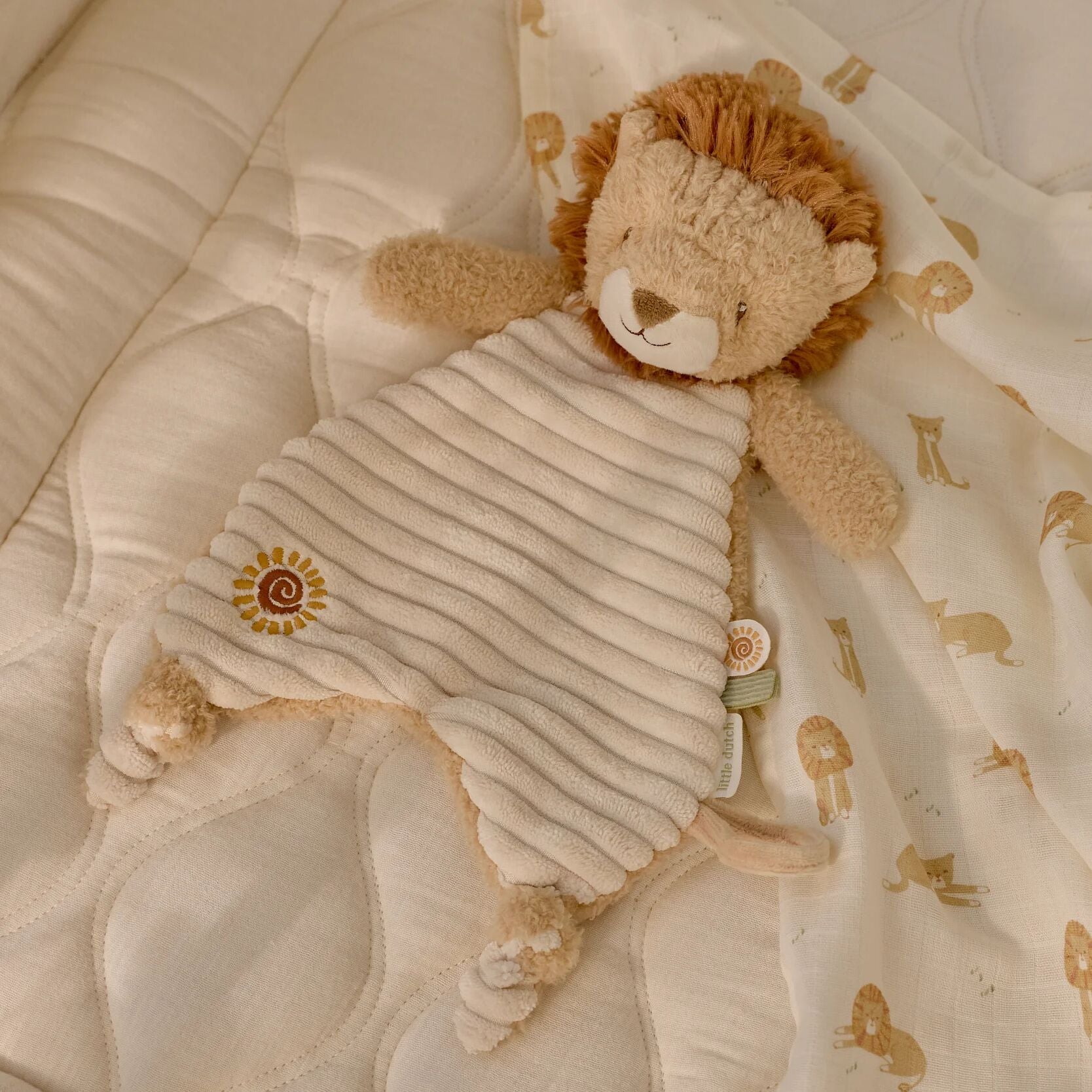 Little Dutch Safari Friends Cuddle Cloth - Lion
