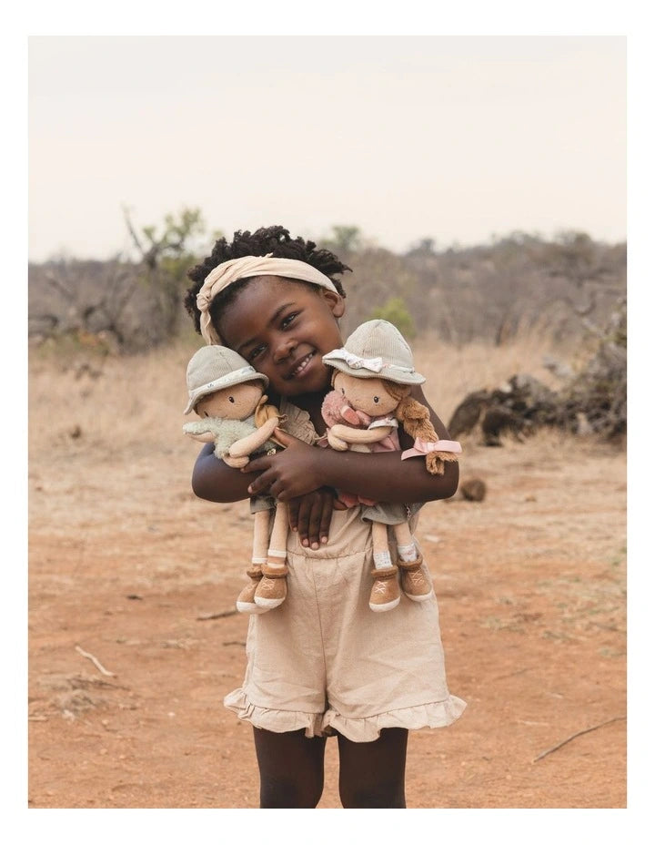 Little Dutch Safari Friends Cuddle Doll - Ranger Rosa