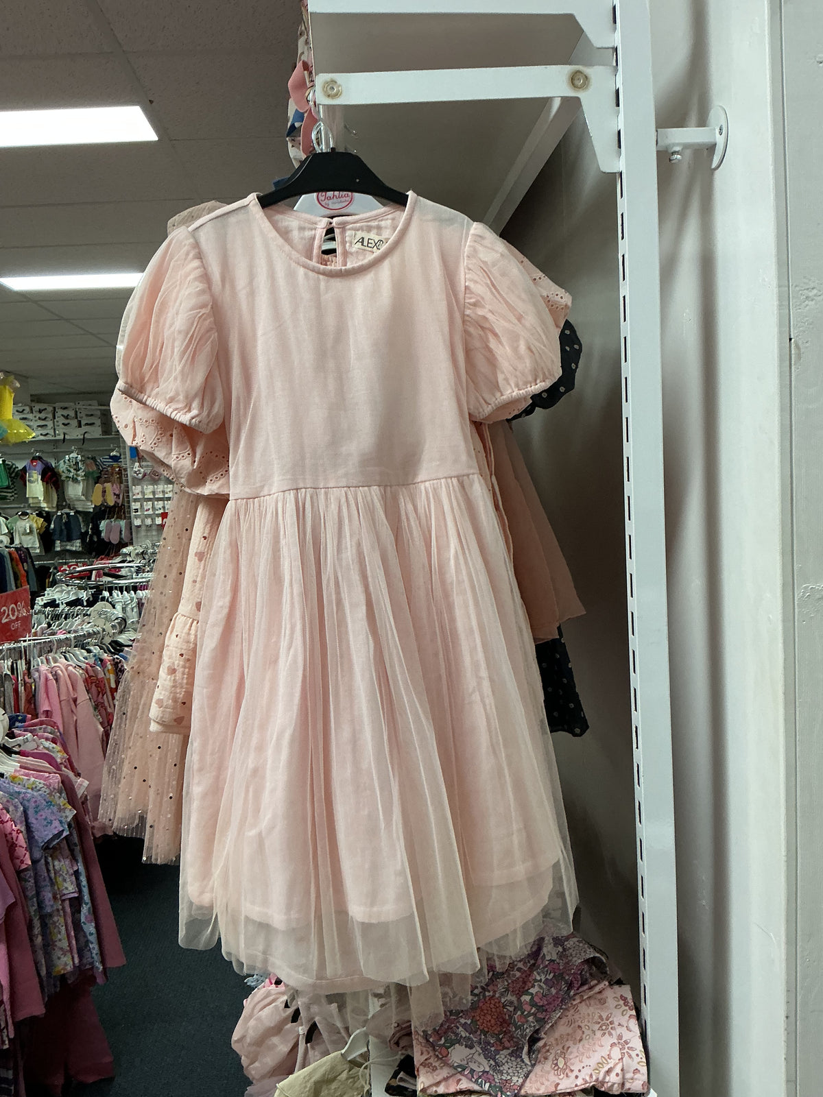 Alex & Ant Aria Dress Petal Pink Tulle