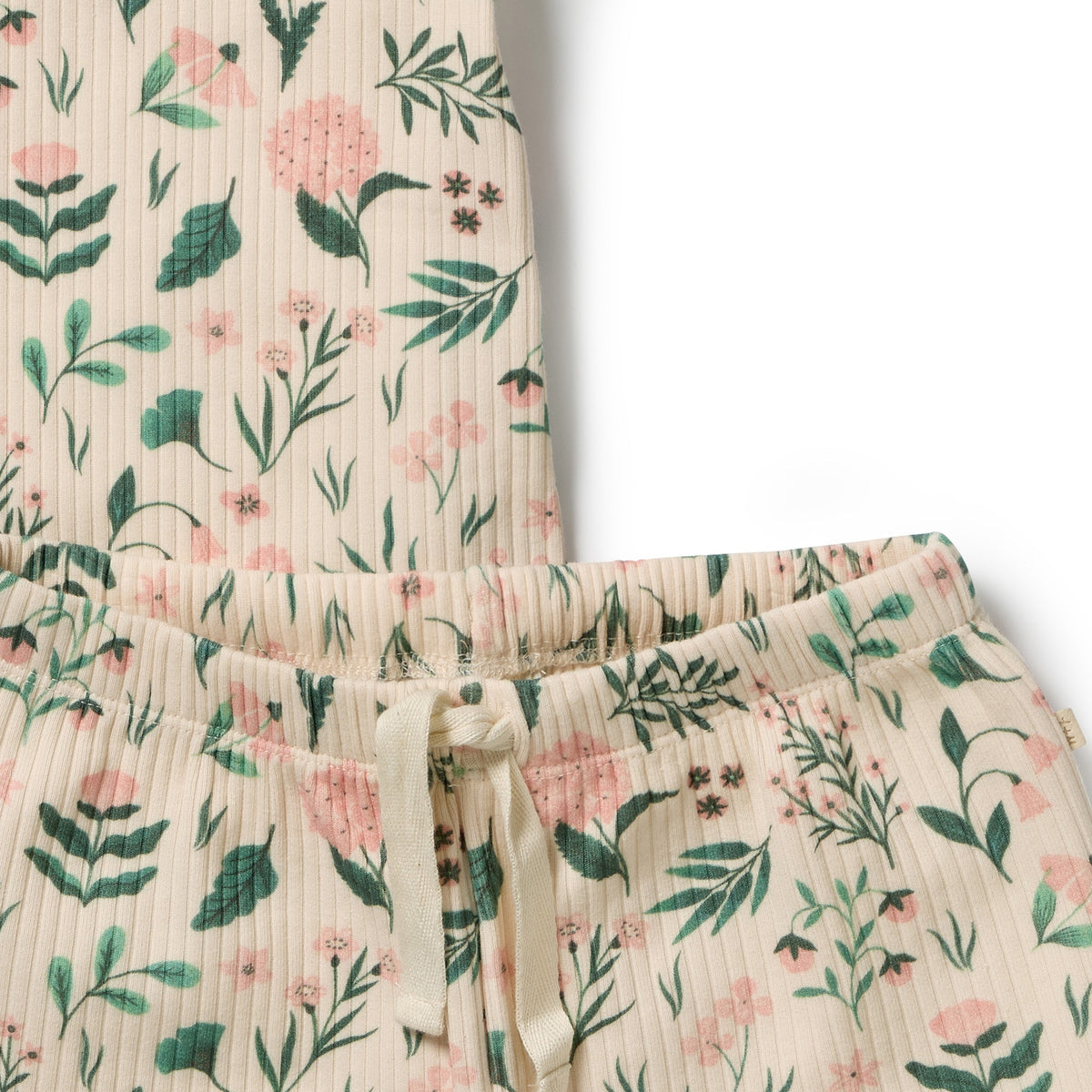 Wilson & Frenchy Sweet Bloom Organic Short Sleeved Pyjamas