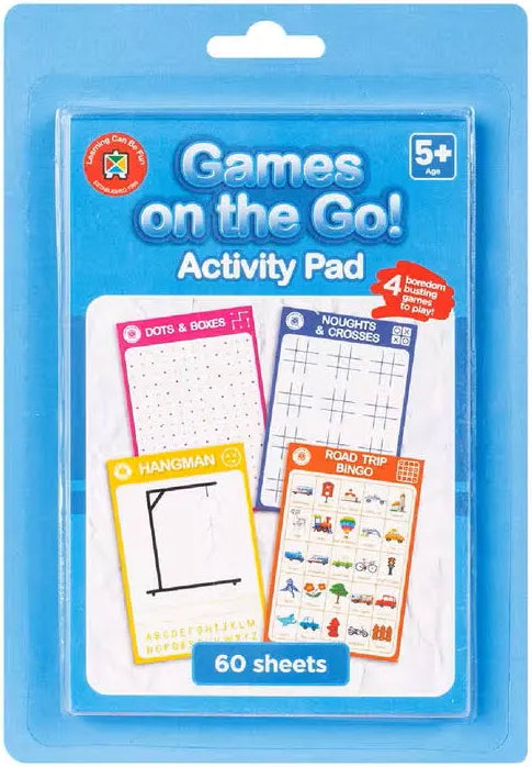 Learning Can Be Fun Games on the Go! Activity Pad
