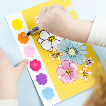Tiger Tribe - Paint a picture set - butterflies and flowers