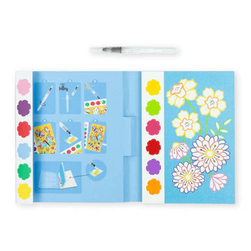 Tiger Tribe - Paint a picture set - butterflies and flowers