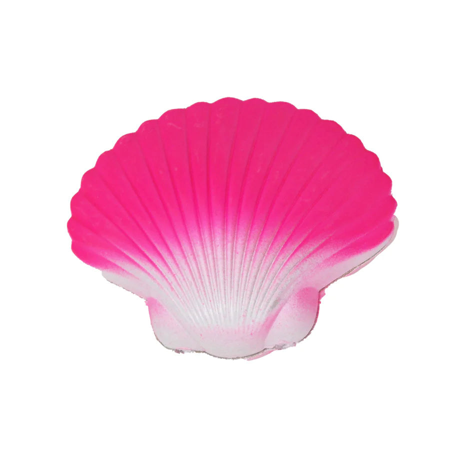 Pink Poppy Hatch Clam Shell with Surprise Pearl Bracelet