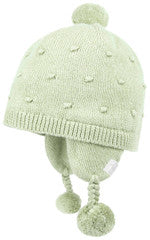 Toshi organic earmuff popcorn - mist in green