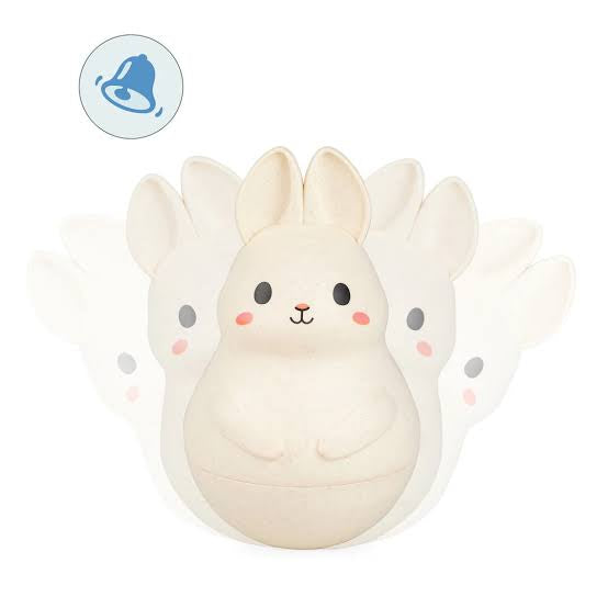 Tiger Tribe Roly Poly bunny chime toys