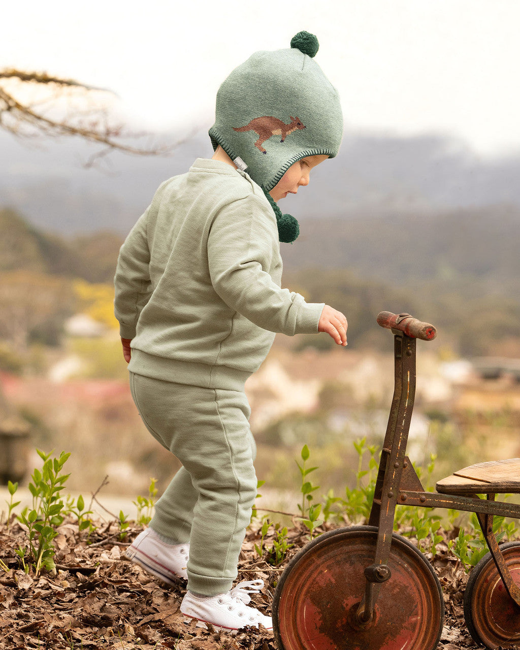 Toshi Organic Earmuff Storytime Wallaby