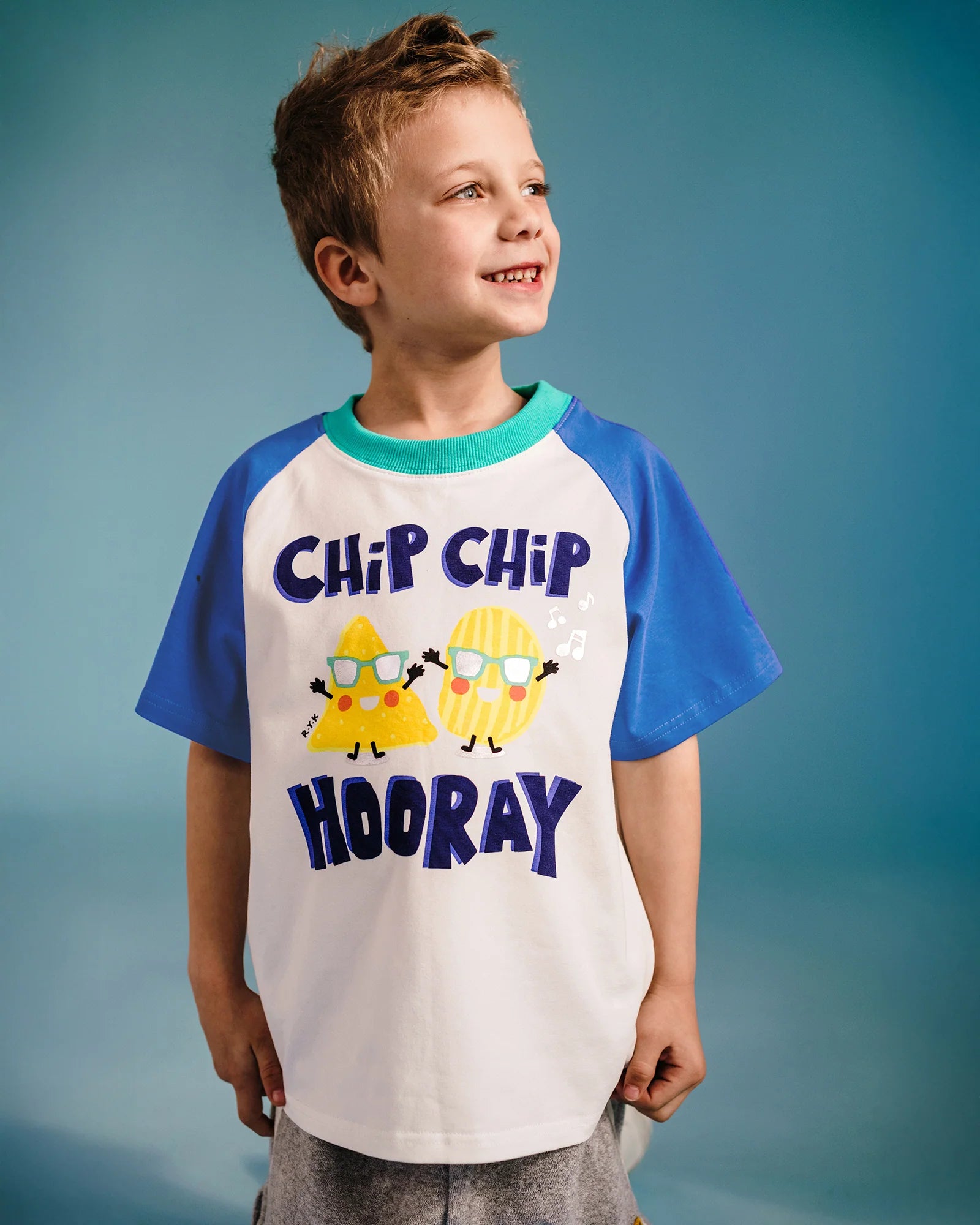 Rock Your Baby Chip Hooray T Shirts in multi colour