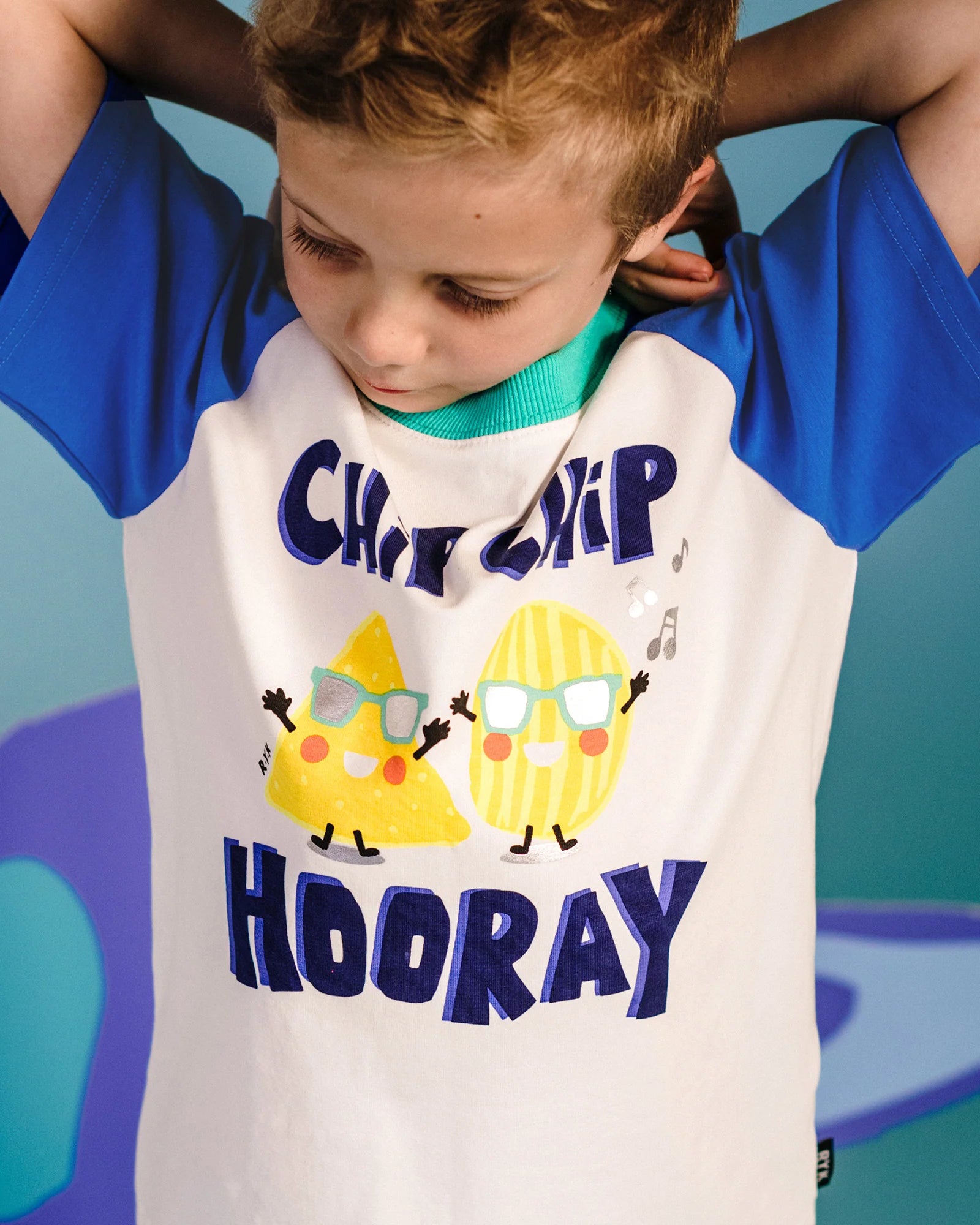 Rock Your Baby Chip Hooray T Shirts in multi colour