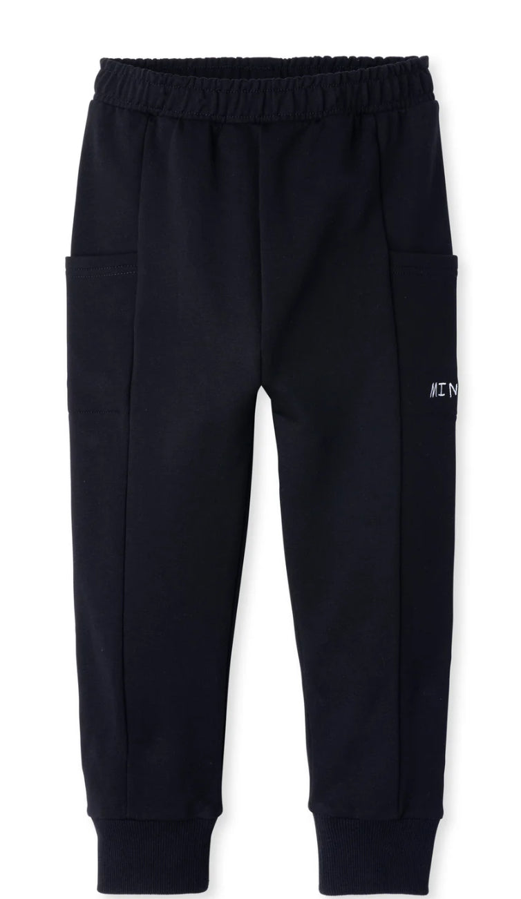 Minti Custom Trackies Black