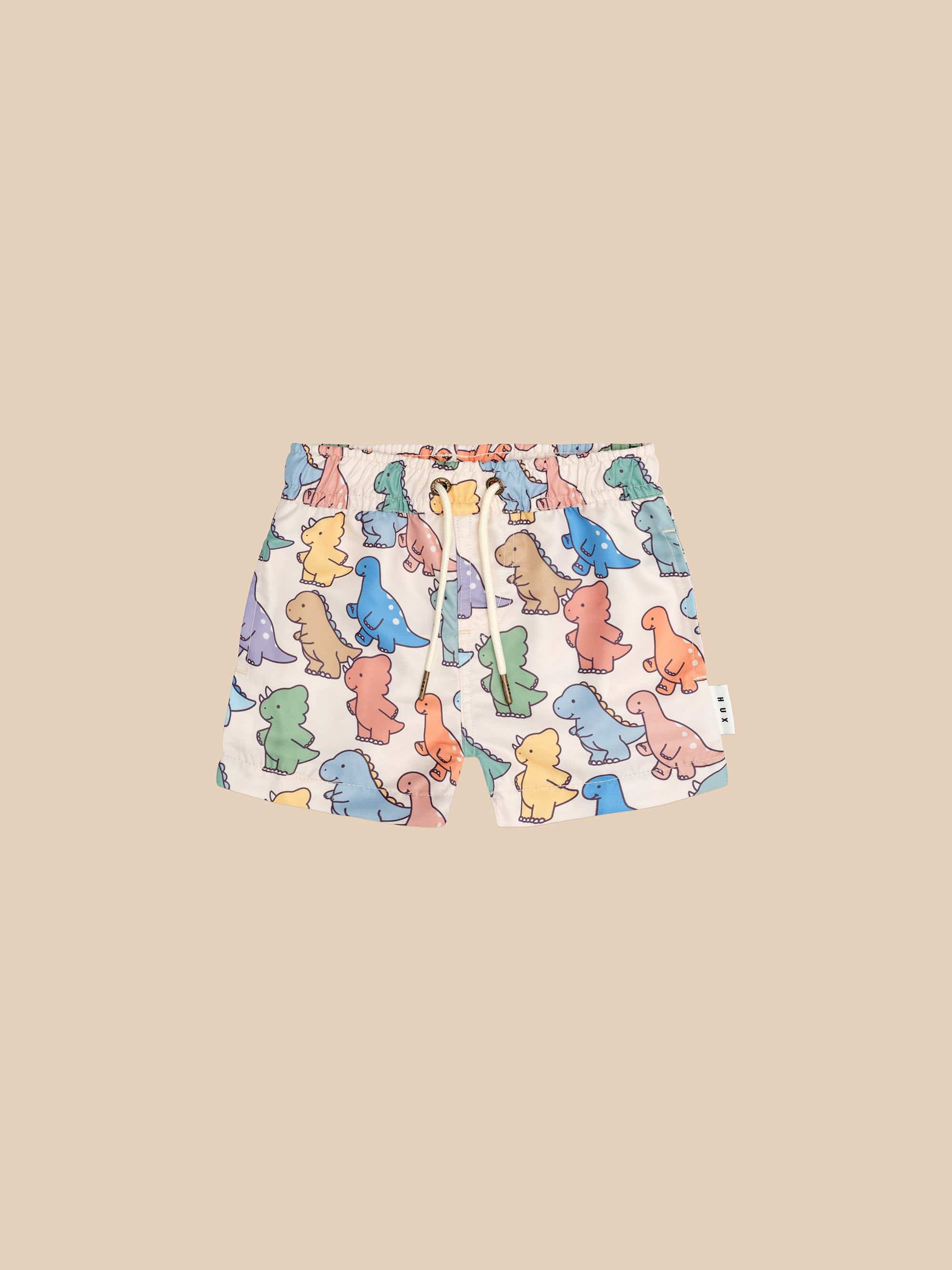 Huxbaby Dino Play Swim Short Multi in Multi