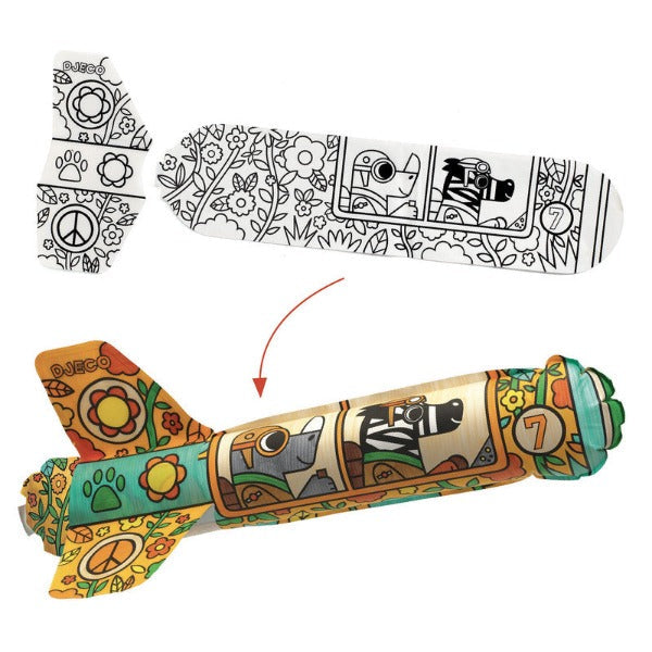 Djeco Do It Yourself To The Sky Rockets
