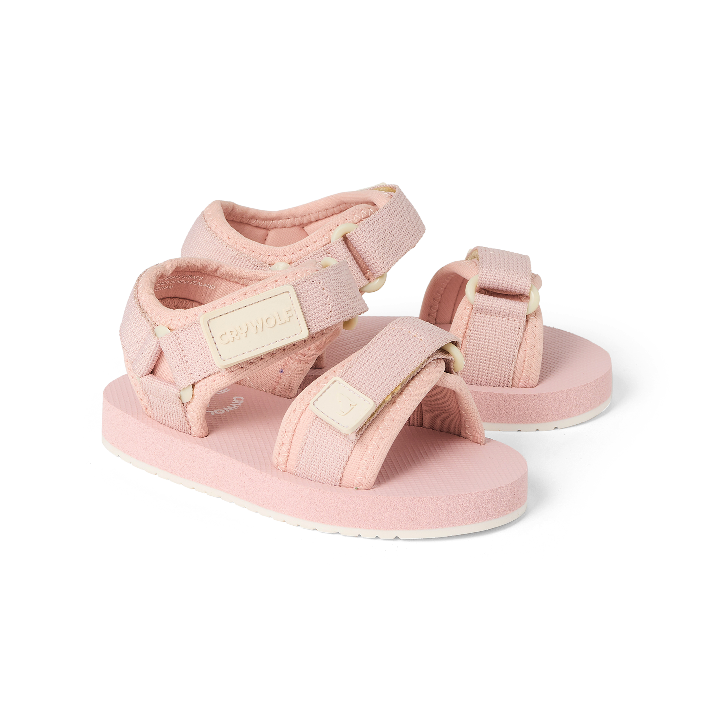 Crywolf beach sandal in soft pink