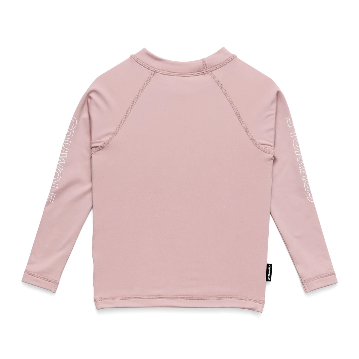 Crywolf thermal rash vest blush in pink
