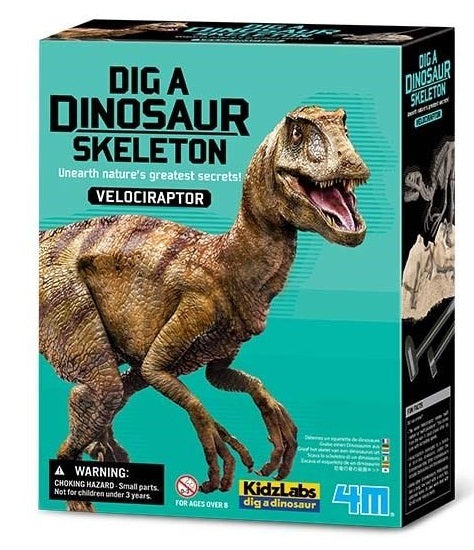 4M Kidzlabs Dig a dinosaur velociraptor