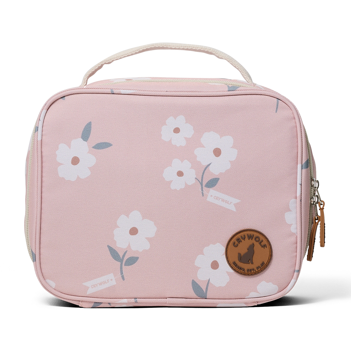 Crywolf lunch bag wildflower in pink