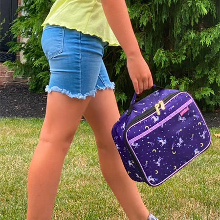 Yumbox Classic Insulated Lunch Bag Unicorn Print in Multi