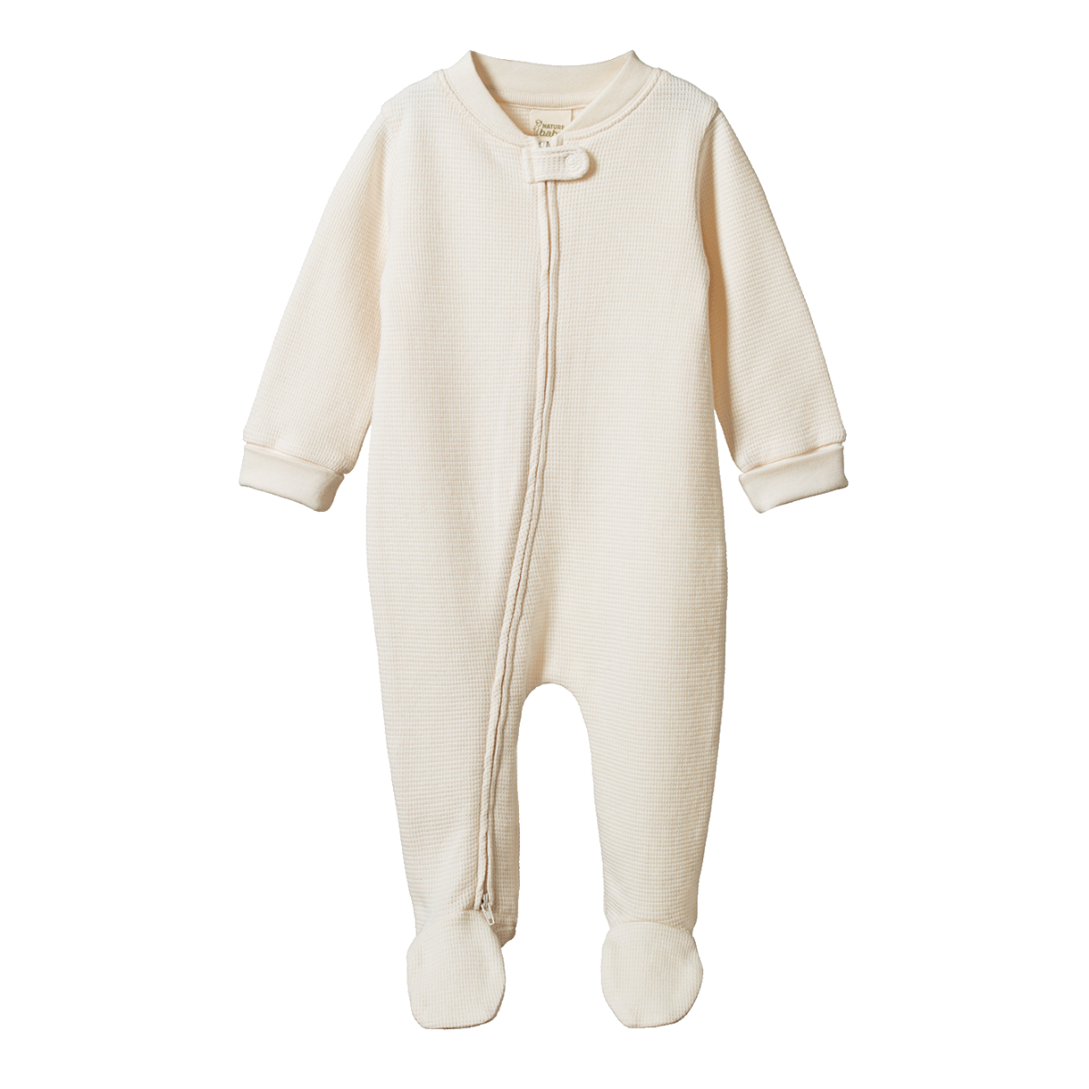 Nature Baby dreamland suit waffle in Natural