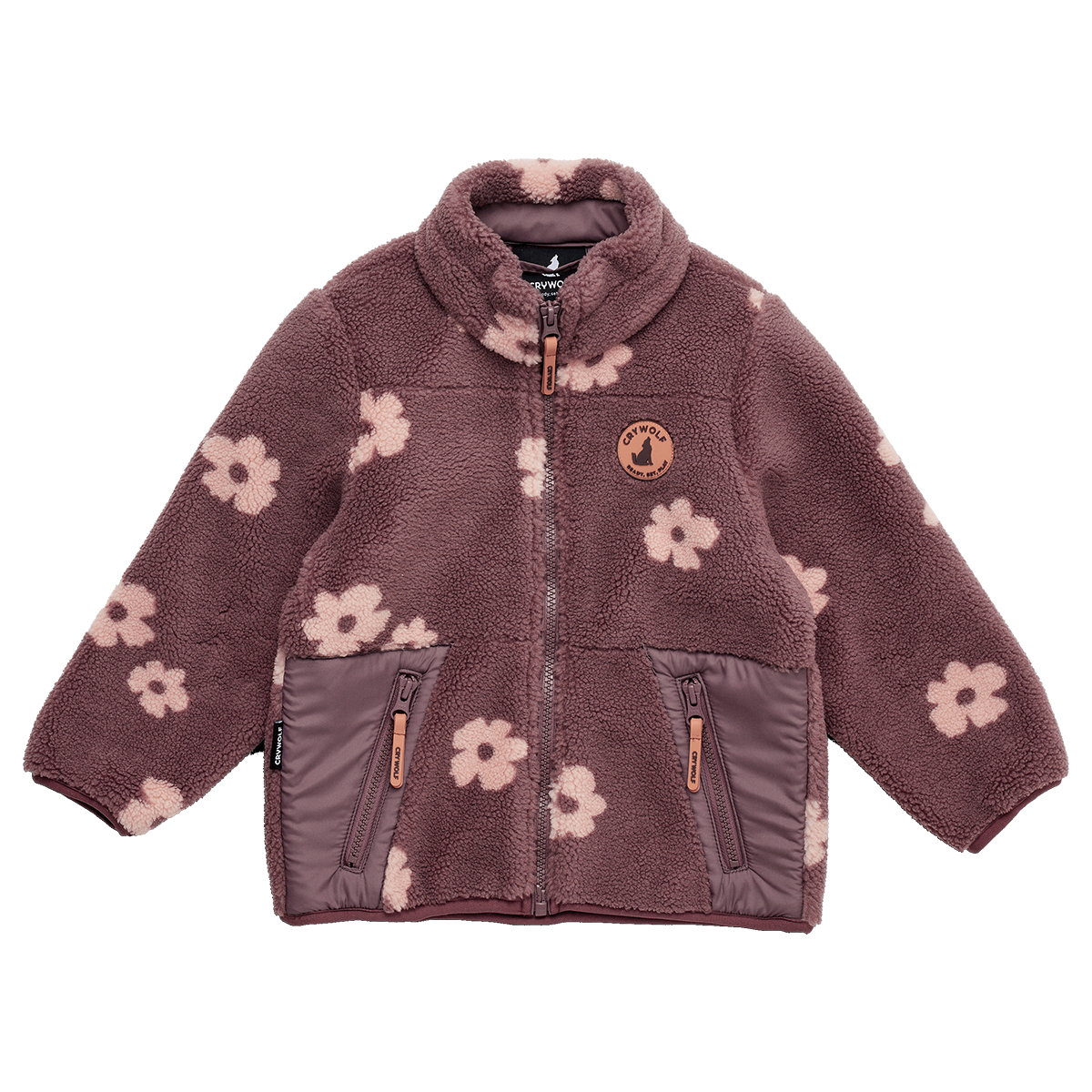 Crywolf Yeti Jacket in Mauve Floral