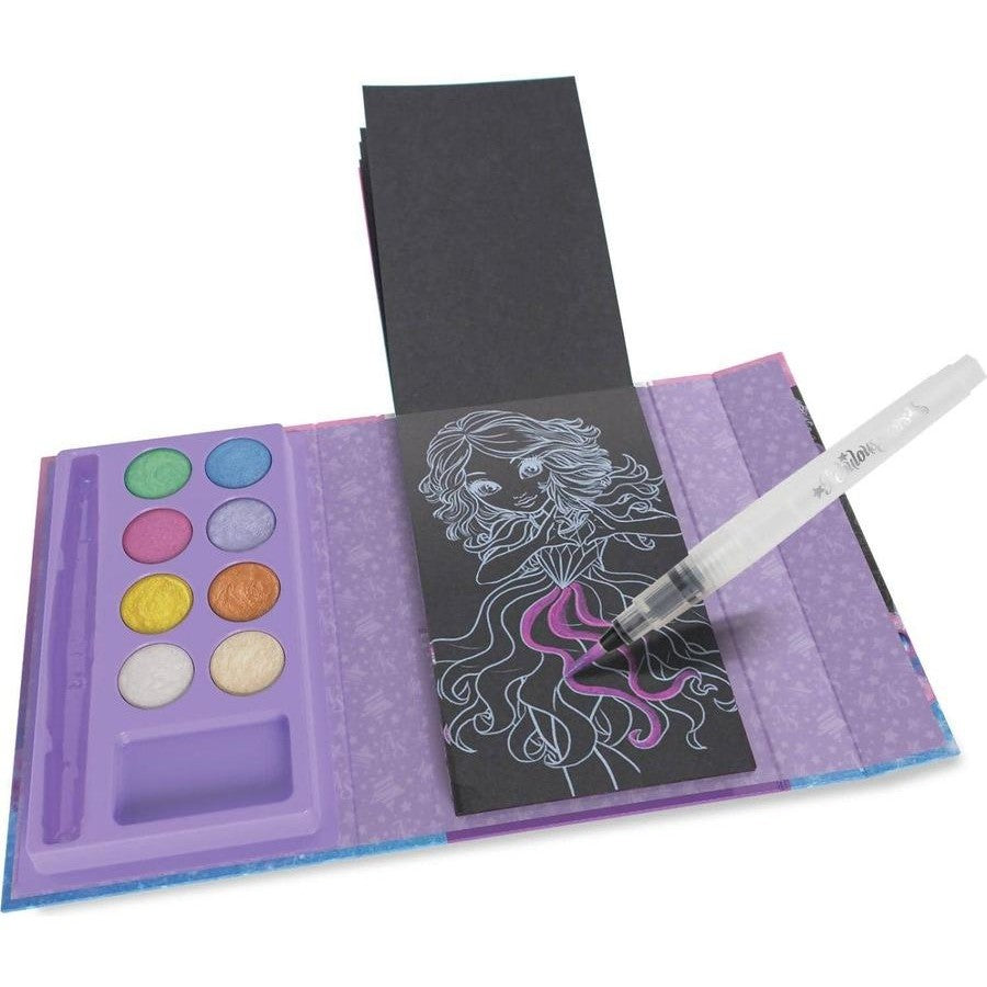 Nebulous stars - watercolour to go 16 page book