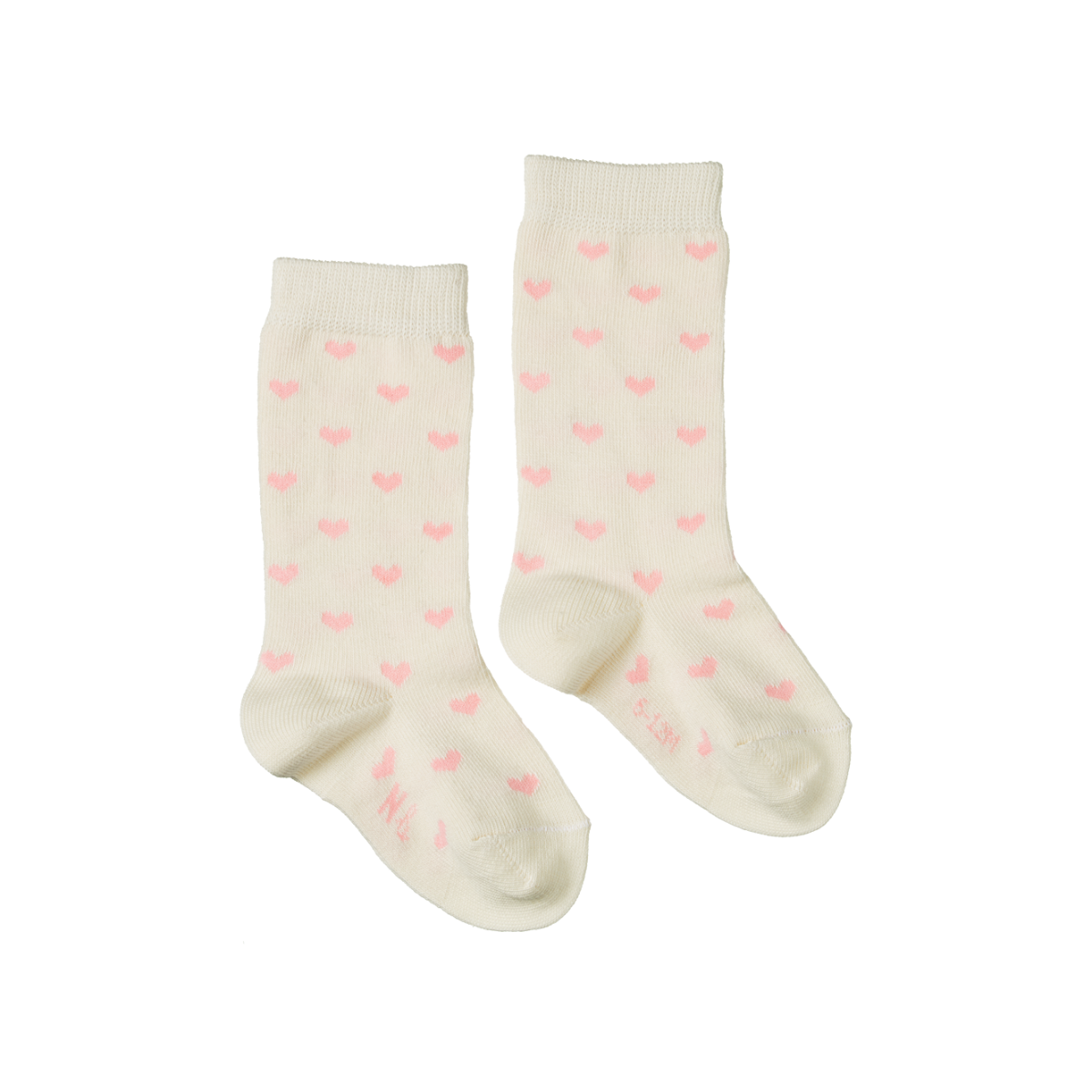 Nature Baby Organic Cotton Socks - Hearts