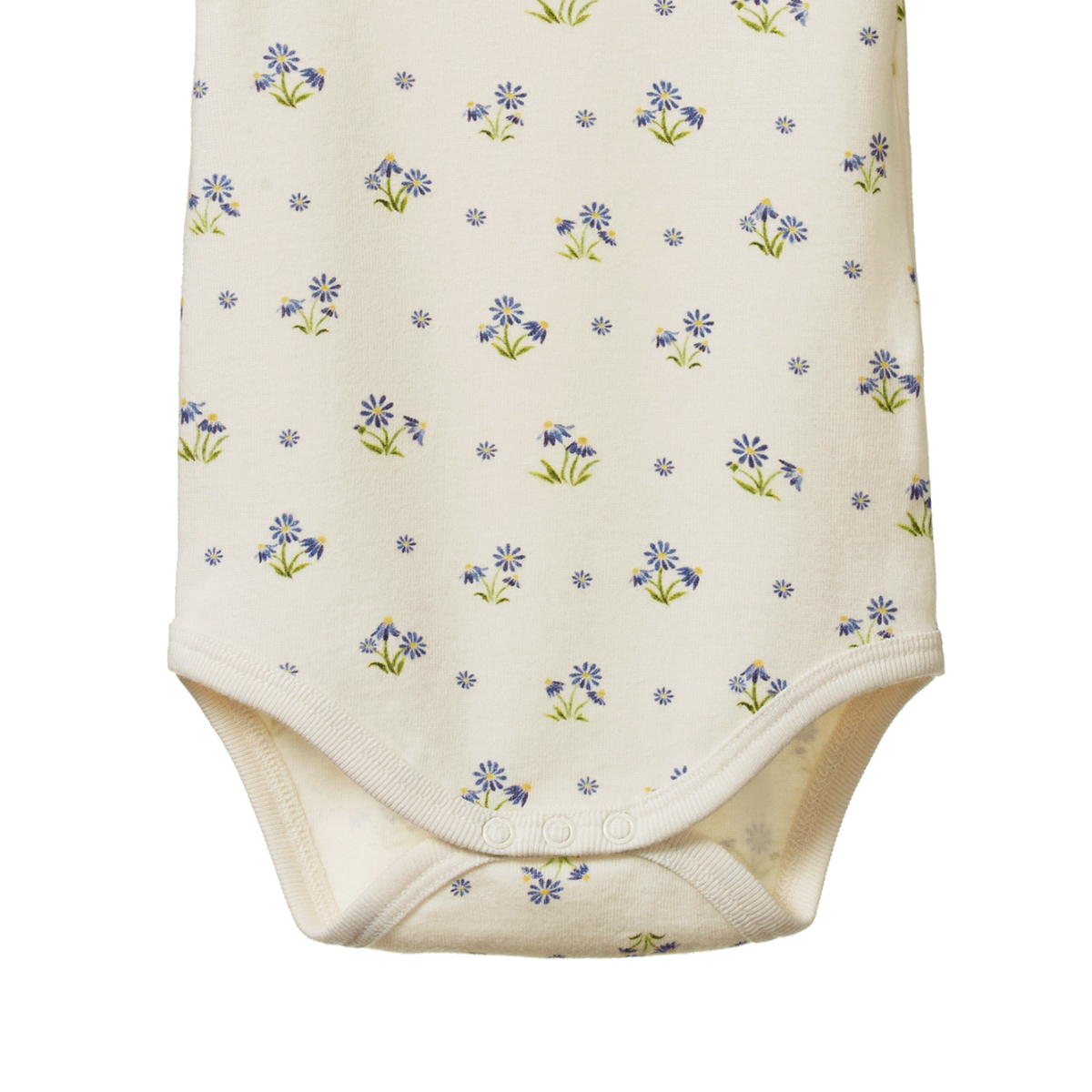 Nature Baby Short Sleeve Bodysuit Daisy Daze Print in Multi