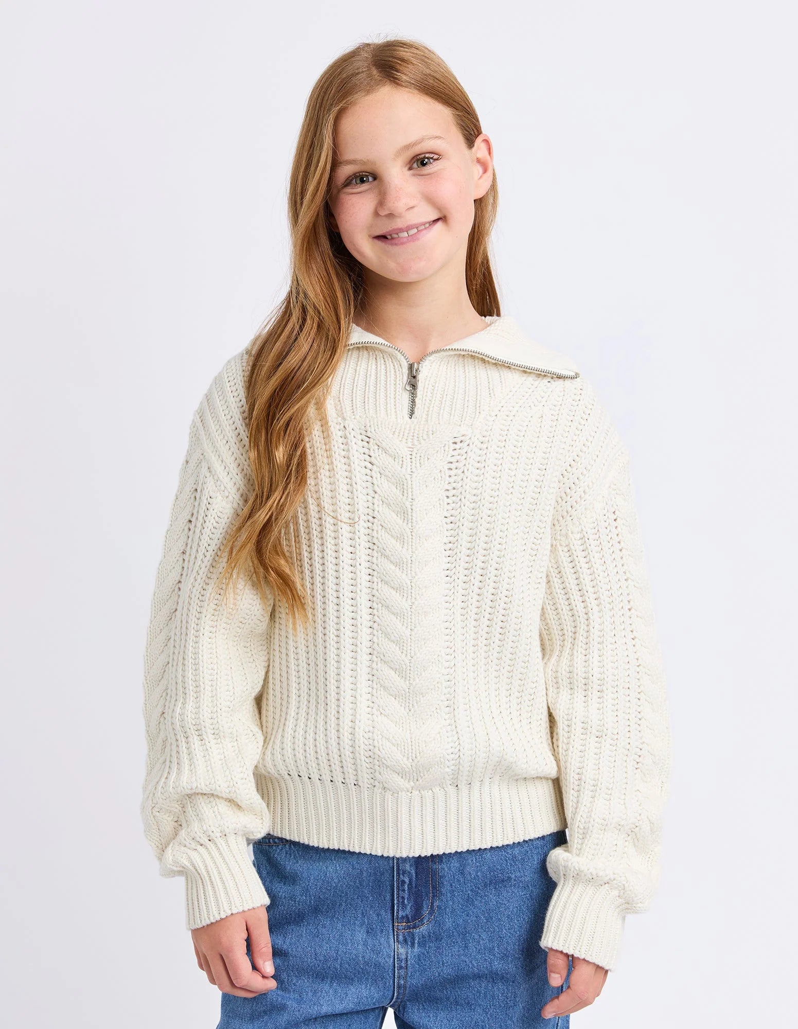 Eve Girl Dahlia 1/4 Zip Knit