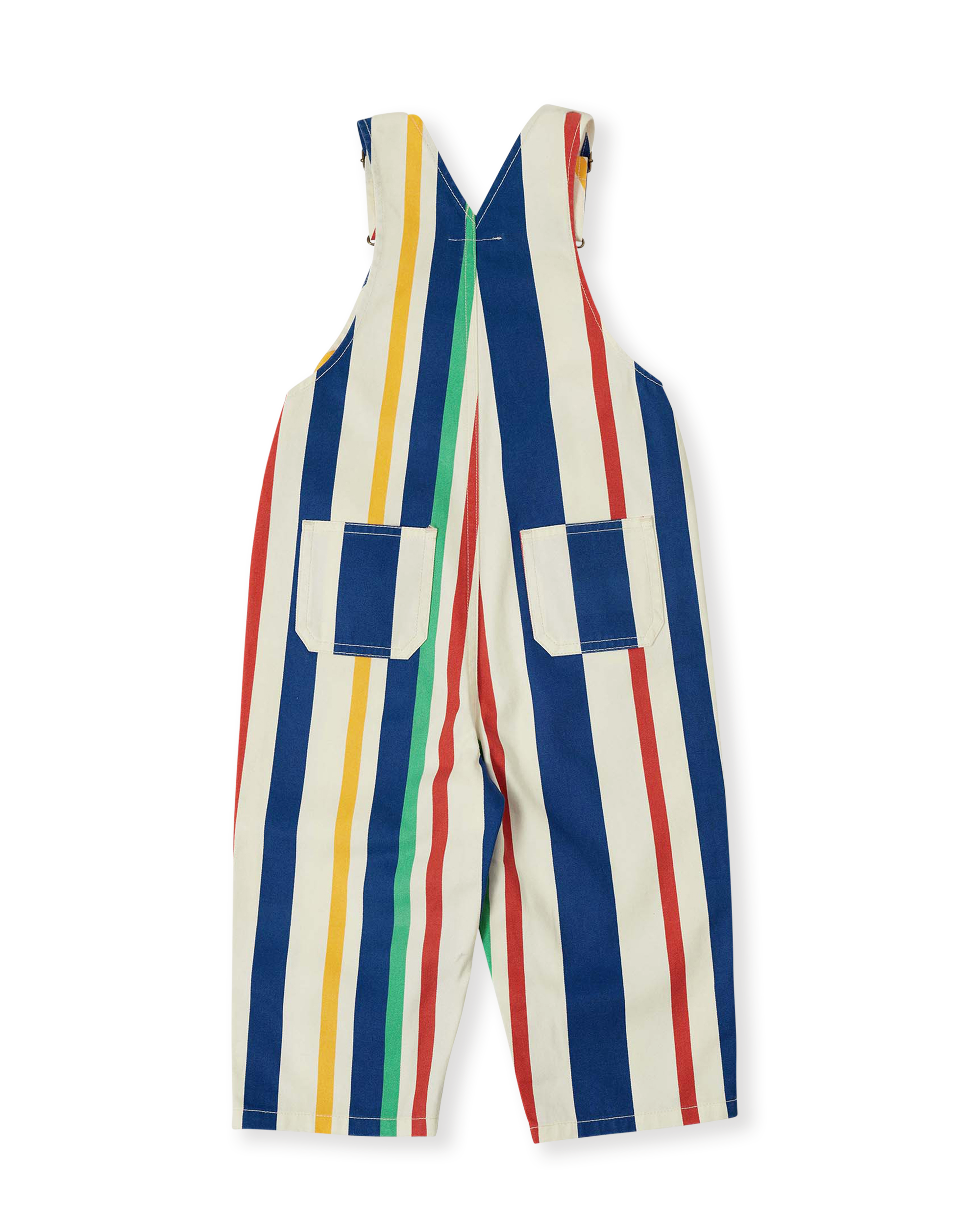 Goldie & Ace 90’s bold stripe Austin denim overalls